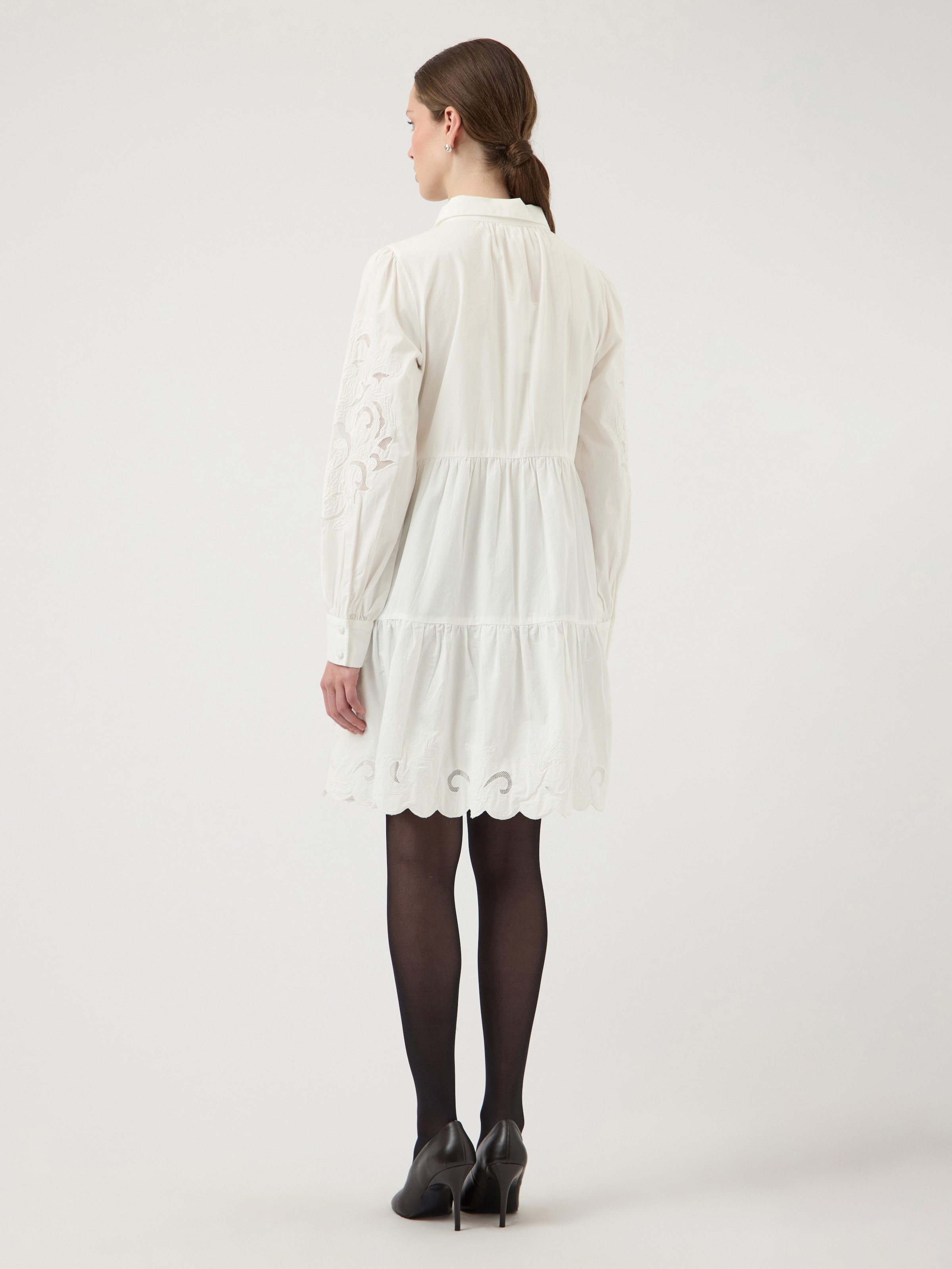 Y.A.S Blusenkleid »YASZIMIA LS SHIRT DRESS S. NOOS« Sommerkleid, loose fit, Baumwolle