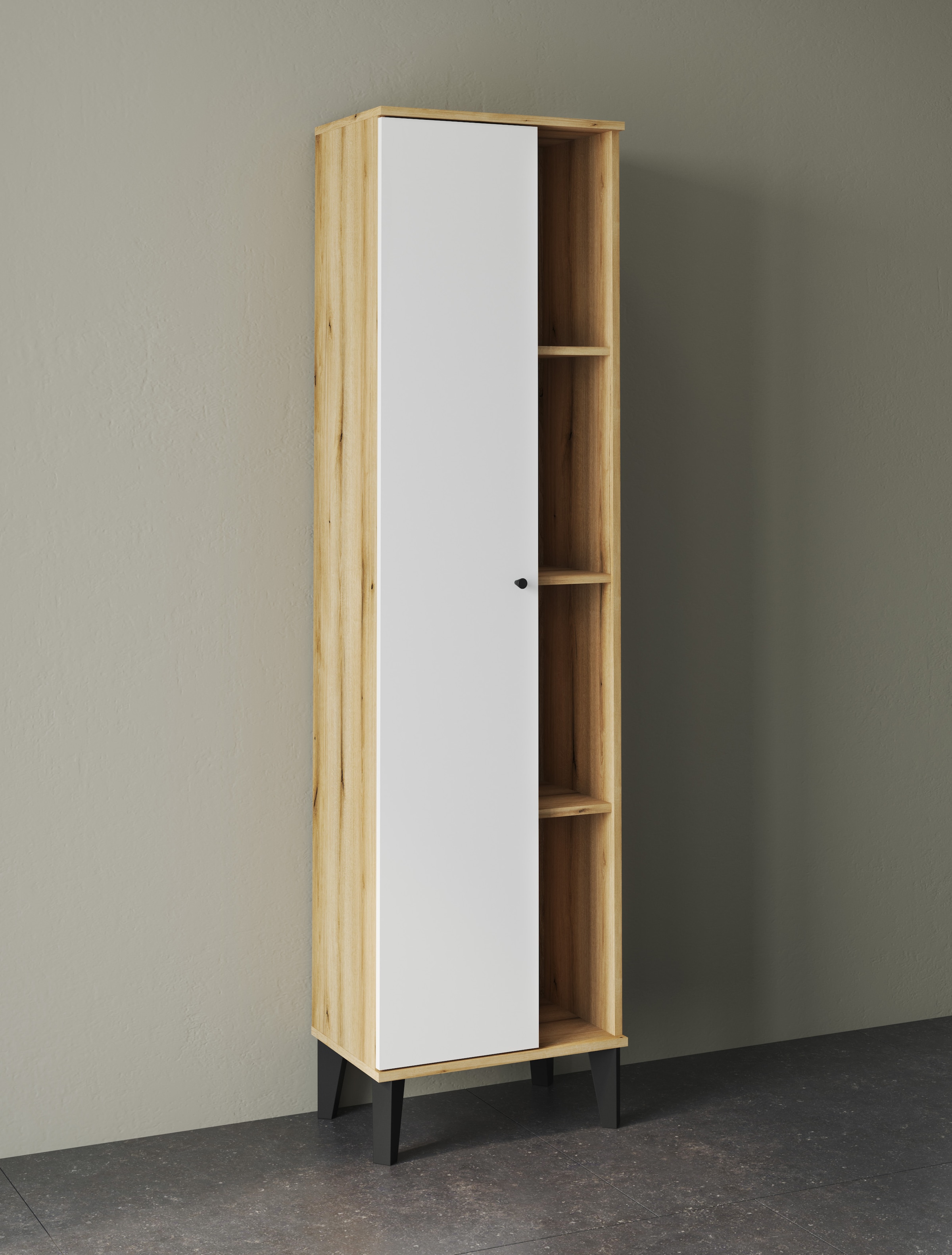 Home affaire Ensemble de meubles de salle de bain »OSLO, Bad im skandinavischen Design, 3-teiliges Badezimmer« Set, 3 cuis tlg.