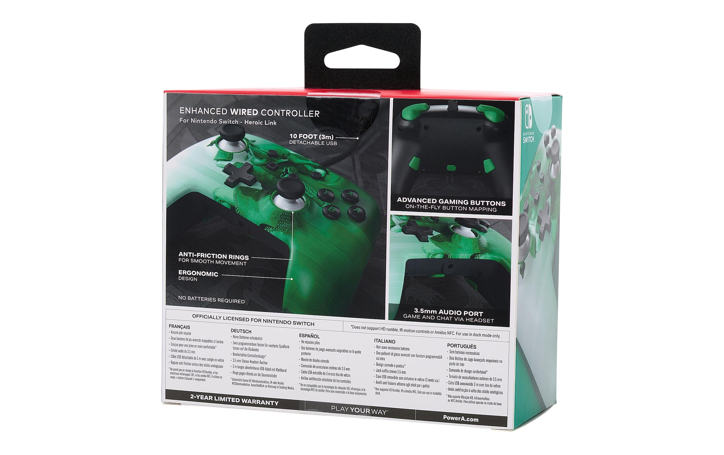   Contrôleur »Power A Enhanced Wired Heroic Link«