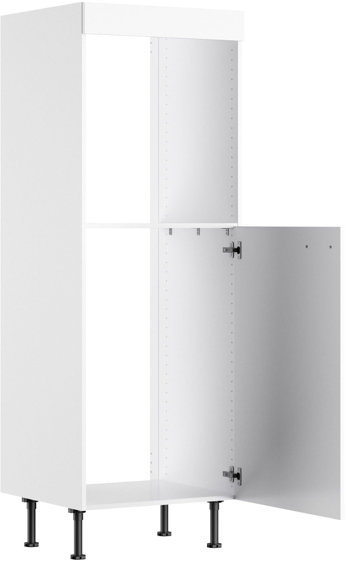 KOCHSTATION Four/réfrigérateur encastrable »KS-Paula« 60 cm breit, 176 cm hoch, mit 1 festen Blende, 1 Tür