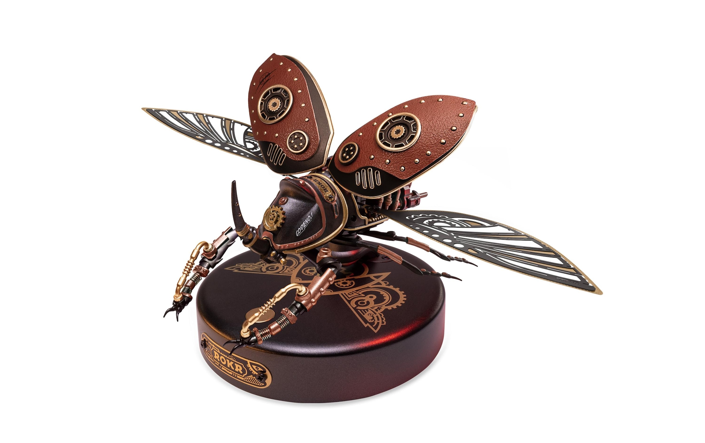   Modellbausatz »RoboTime ROKR Mechanischer Rhinozeros Käfer« 1:8