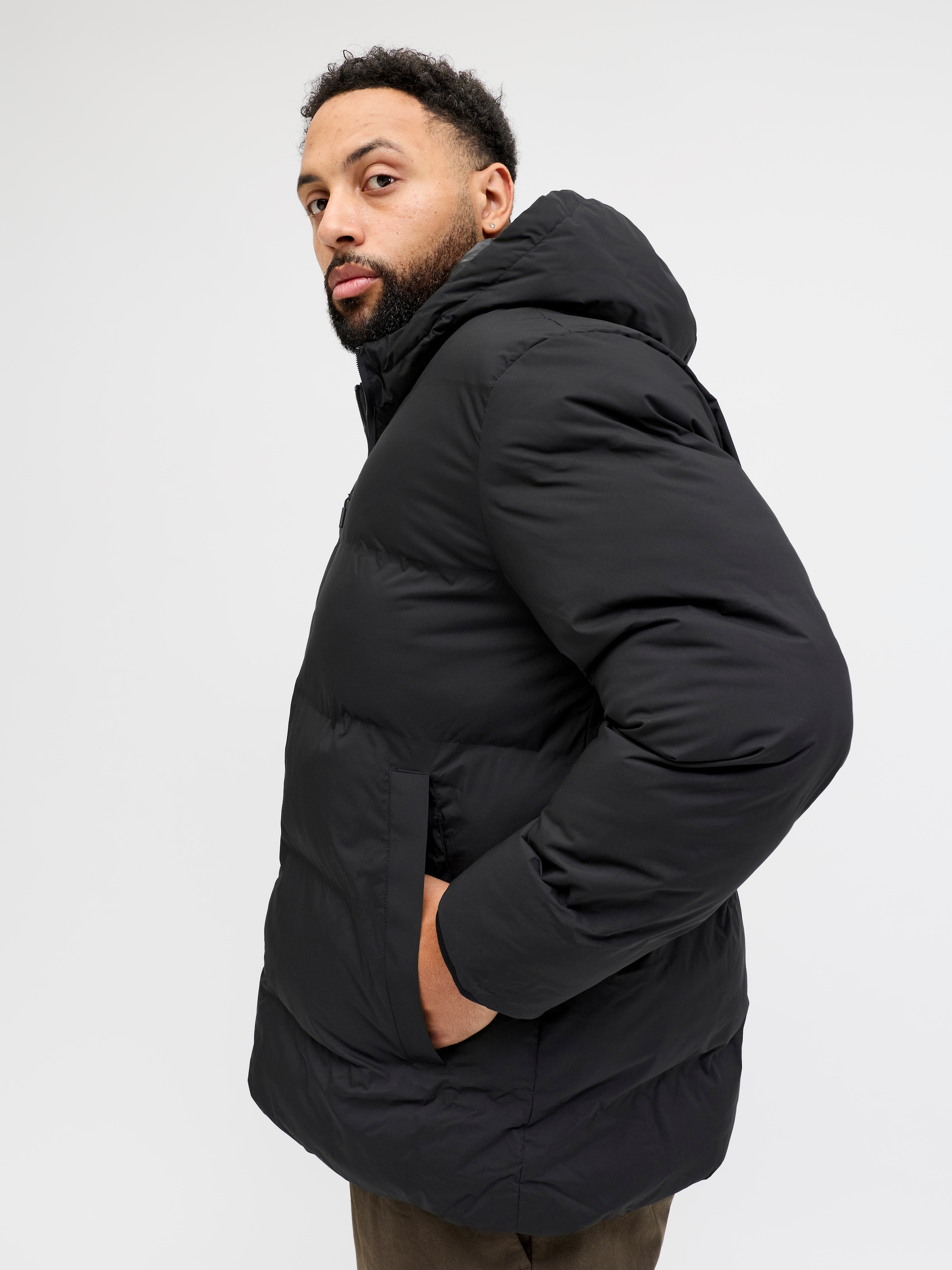 Jack & Jones PlusSize Veste matelassée »JJKAITO PUFFER JACKET PLS« mit Kapuze