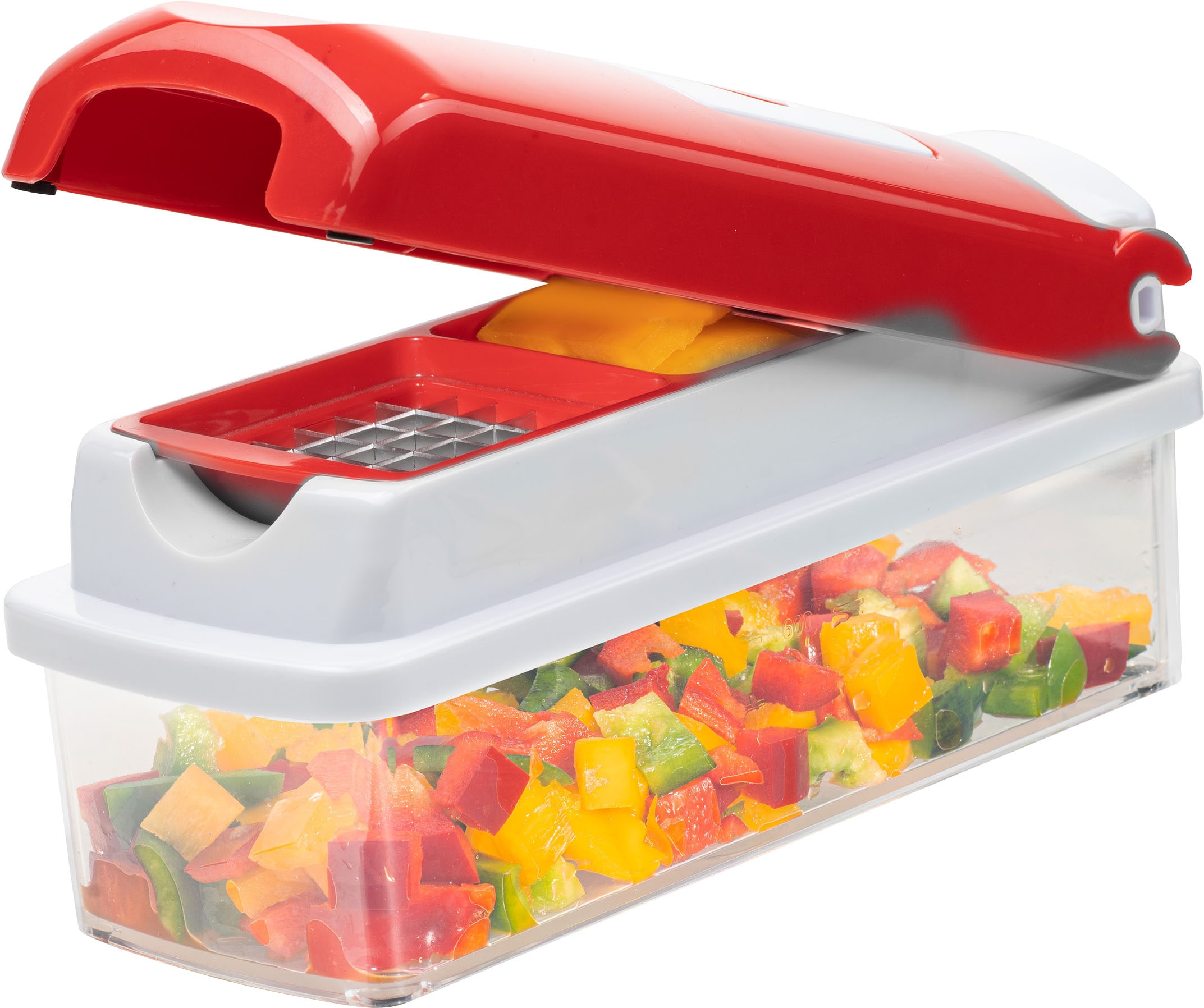 Genius Coupe-légumes »Nicer Dicer Smart, inkl. Julietti, Set 16-tlg.« Würfel, Stifte, Scheiben, Streifen, Viertel und Gehobeltes!