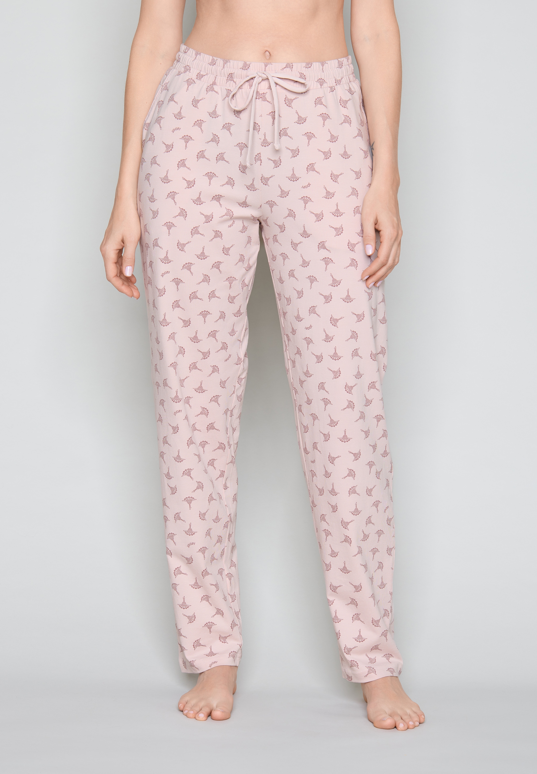 JOOP! Pyjama mit langem Schnitt, aus Jersey und Baumwollmischung, im JOOP! Stil