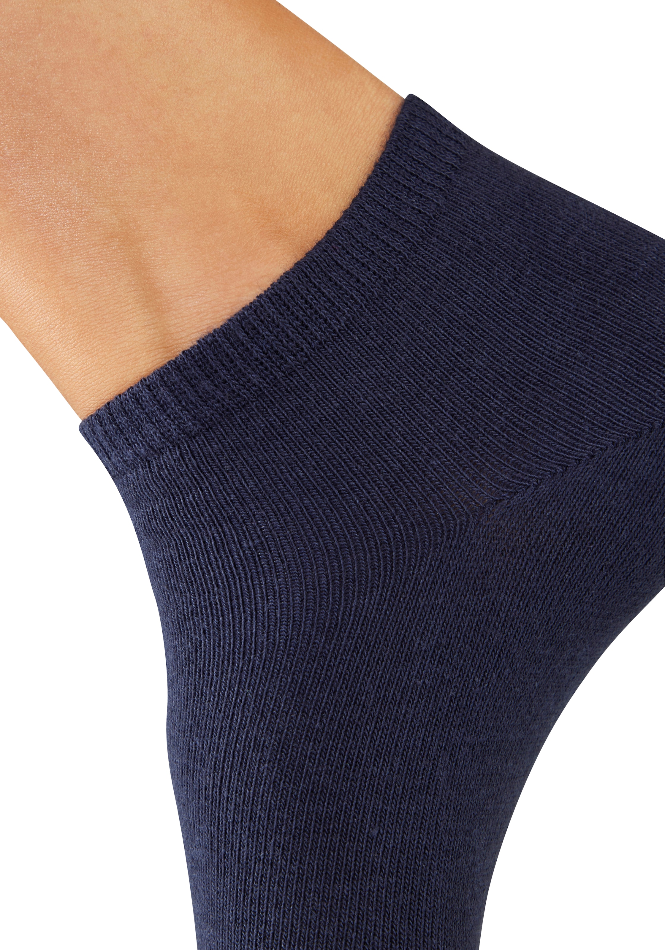 H.I.S Chaussettes courtes Packung, 10 Couple tlg. mit verstärkter Ferse und Spitze