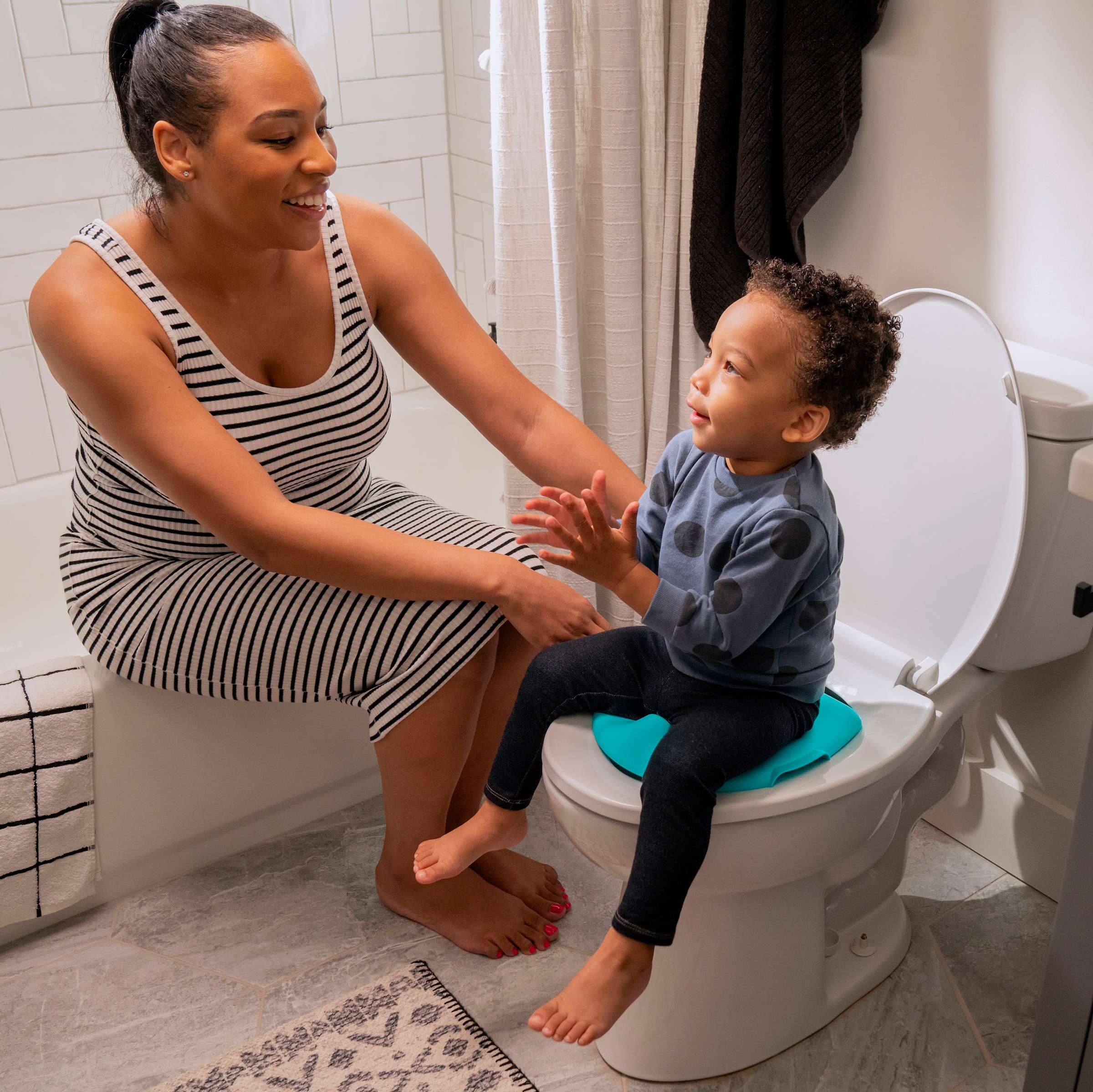 Baby Einstein Toilettentrainer »Geared for Success™ 2-in-1 Potty Training System« mit Sound