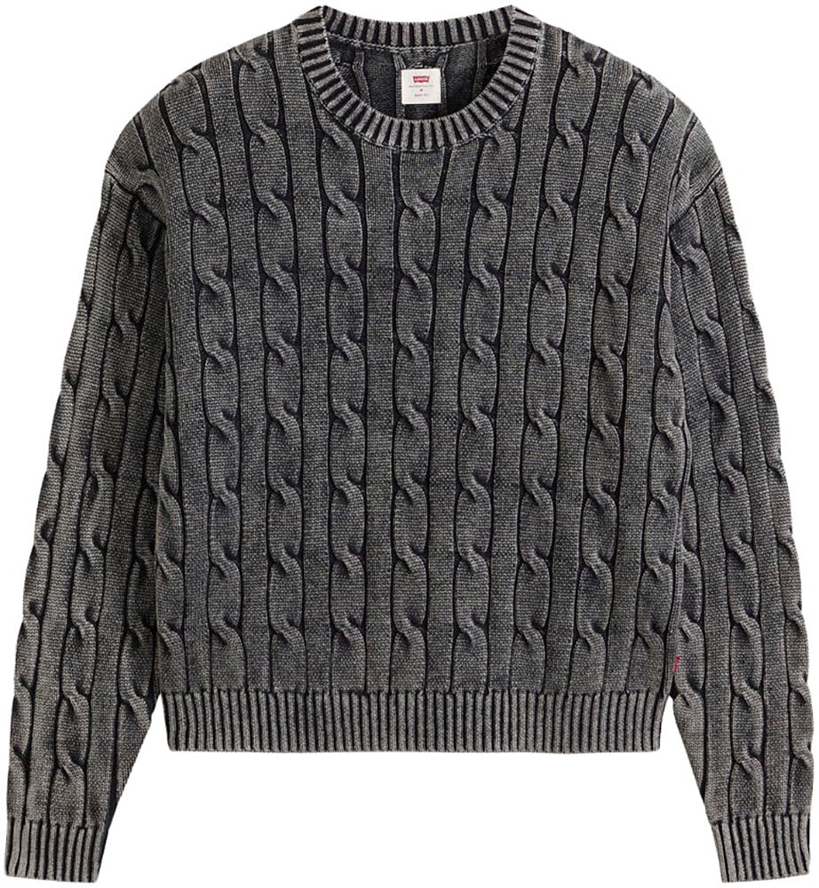 Levi's® Pull en tricot »CARMEL CABLE CREW« mit Strickmuster