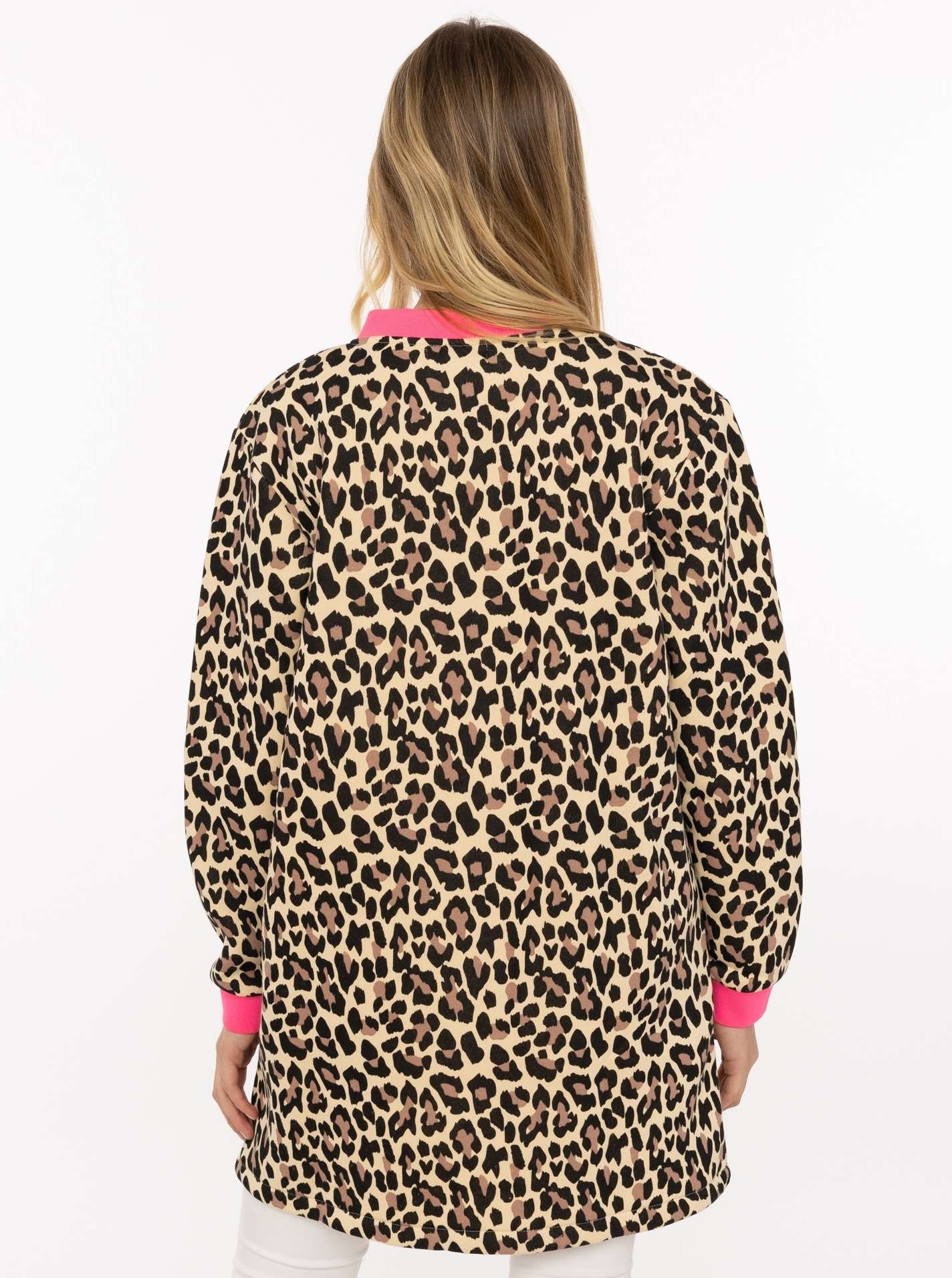 Zwillingsherz Kurzmantel »"Leo Love"« mit Patch, Reissverschluss, elastische Bündchen