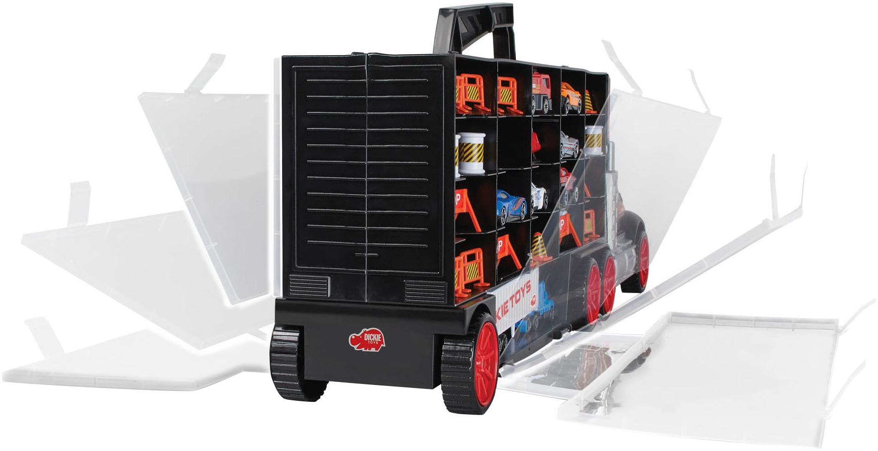 Dickie Toys Camion jouet »Truck Carry Case«