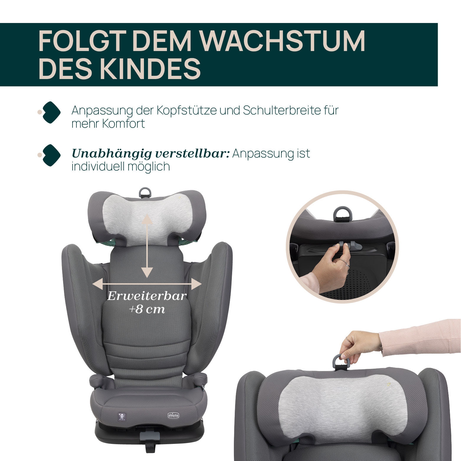 Chicco Siège auto pour enfant »Fold & Go I-Size«
