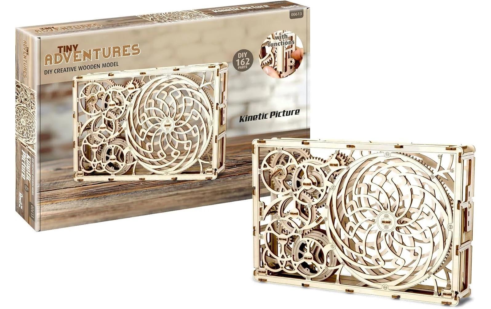 Revell® Modellbausatz »Tiny Adventures – Kinetic Picture Holzbausatz« 185 Stk. tlg.