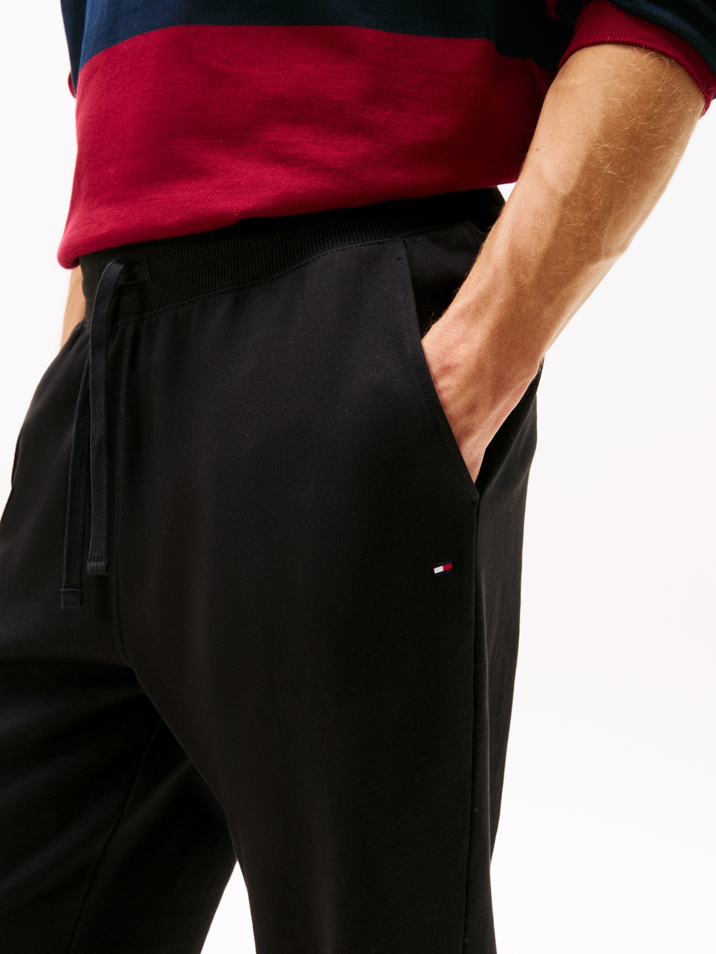 Tommy Hilfiger Pantalon de jogging »ESSENTIAL TERRY«  elastischer Bund, regular fit, Bündchen am Bein