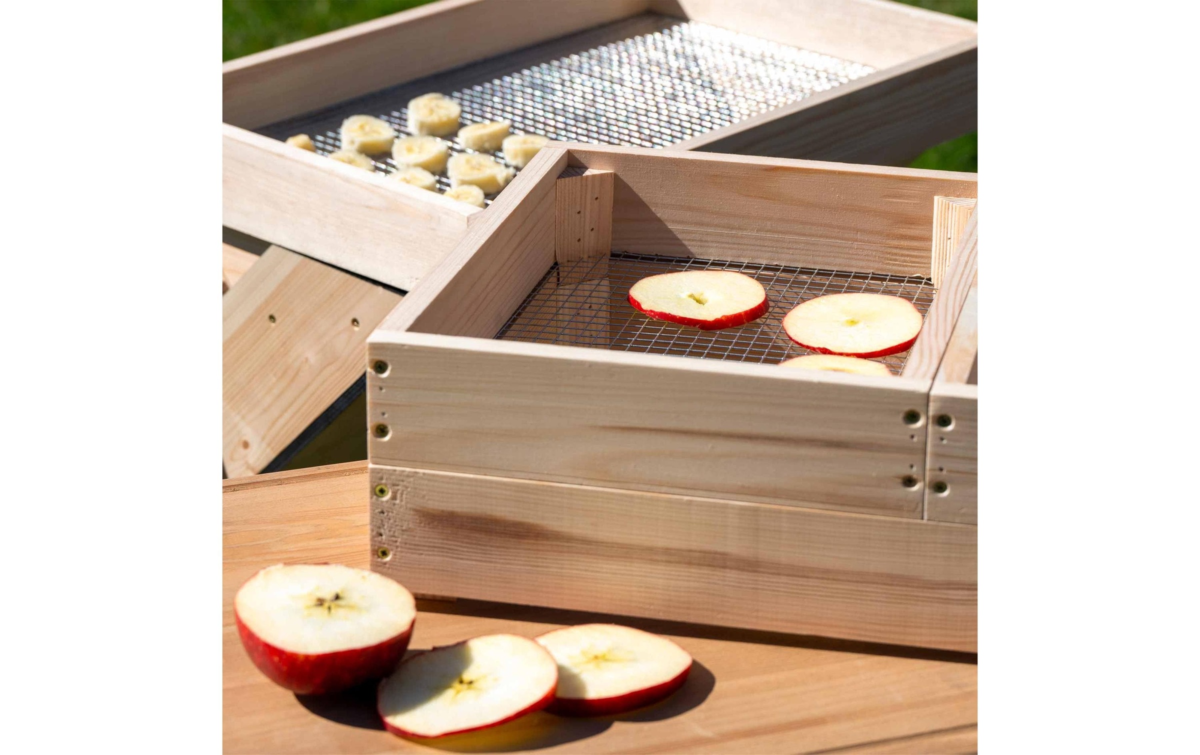 dobar Lit surélevé »Solar-Trockner aus Holz«