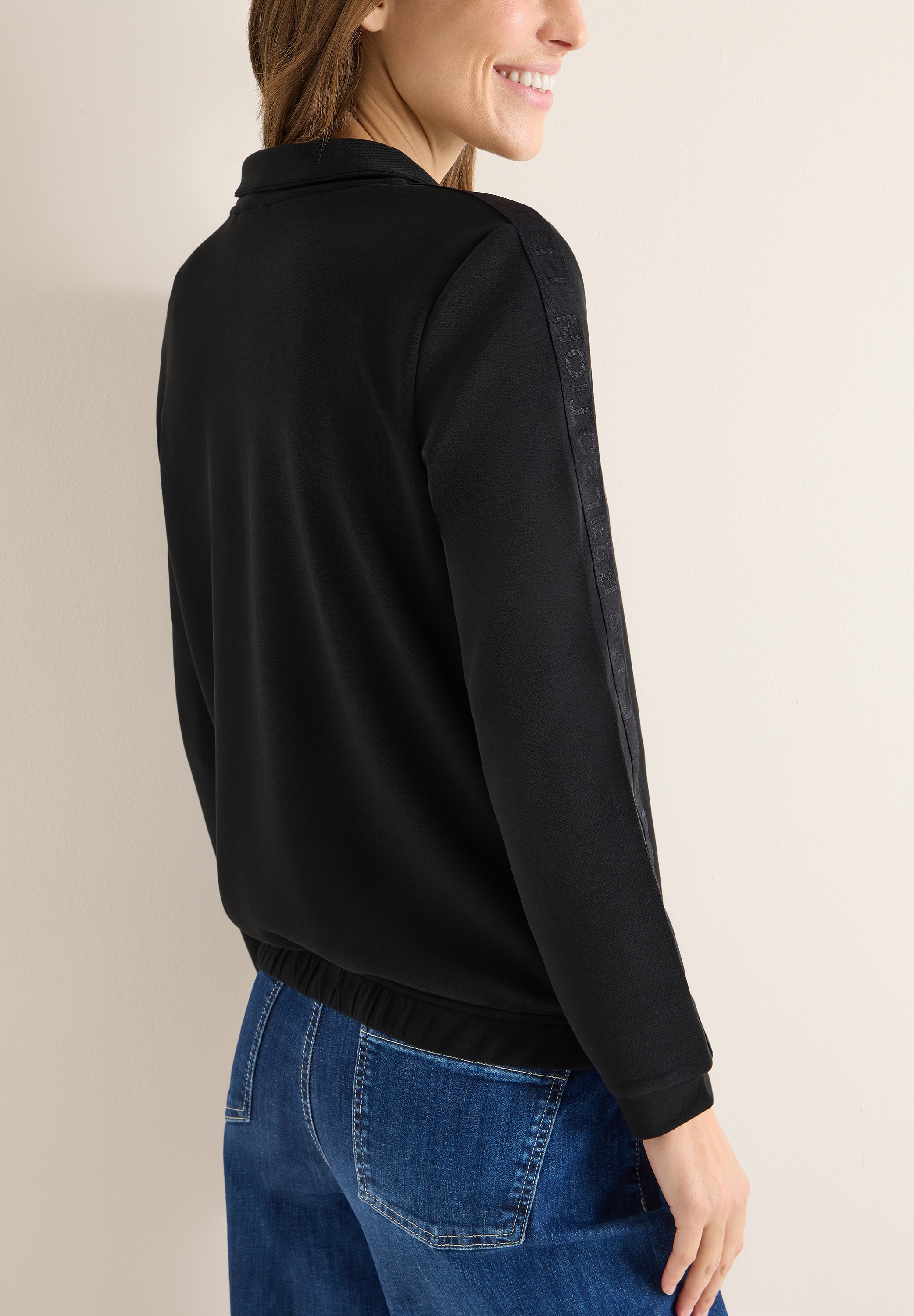 Cecil Blouson ohne Kapuze mit Tapedetail