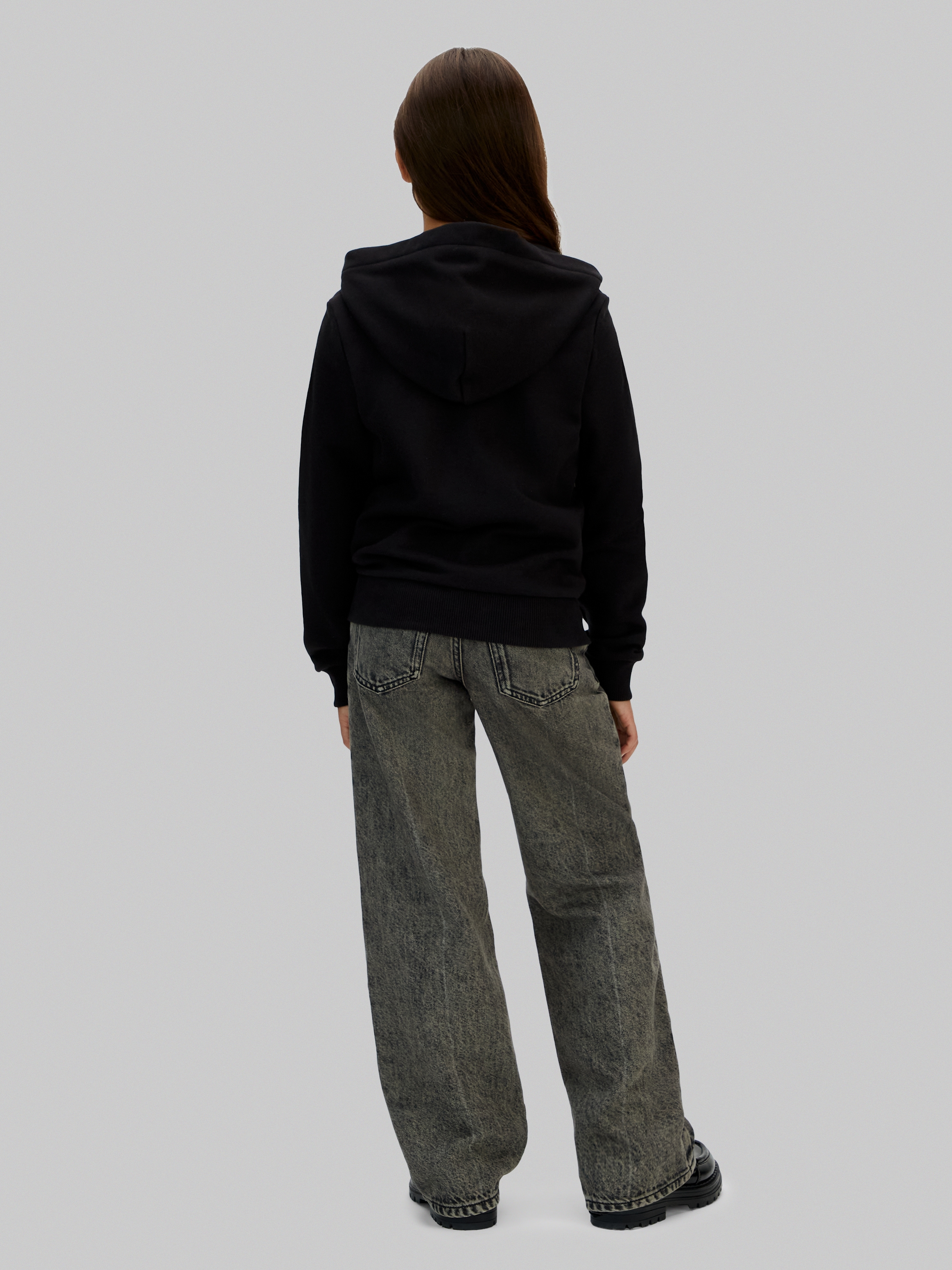 Calvin Klein Jeans Kapuzensweatjacke »MINI BADGE ZIP-THROUGH«, mit Logo-Badge