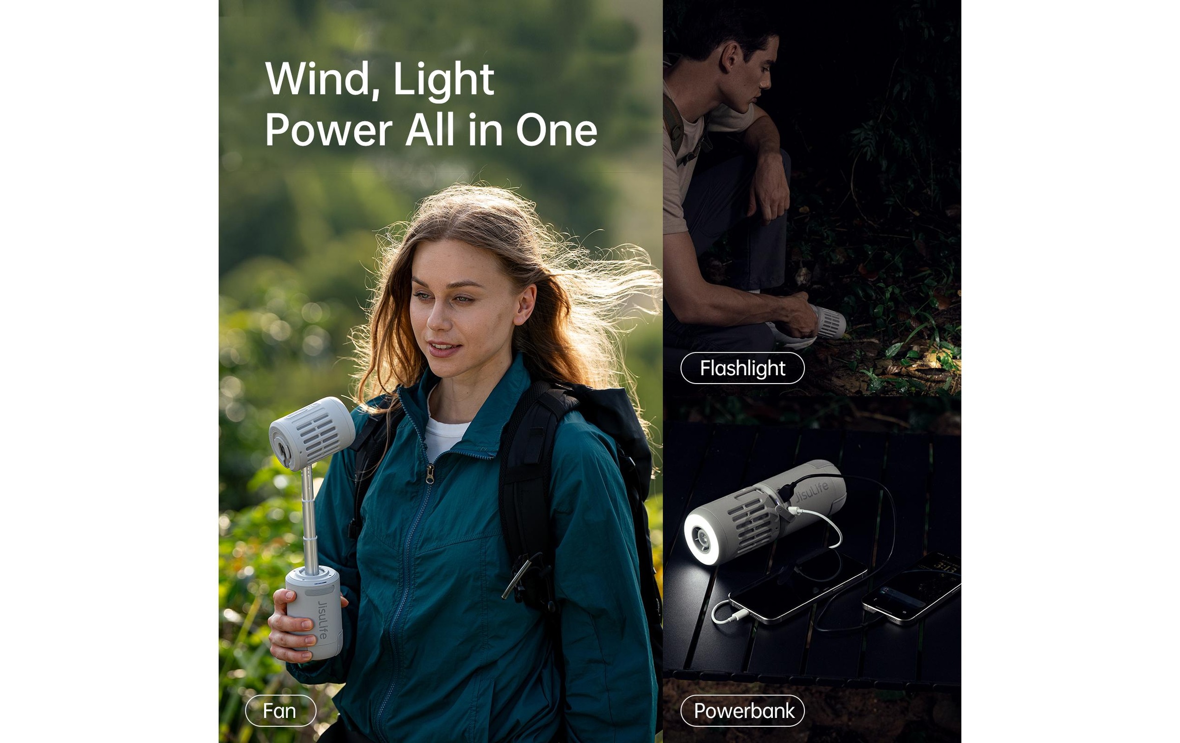   Ventilateur de table »Jisulife Ultra1« Höhenverstellbar