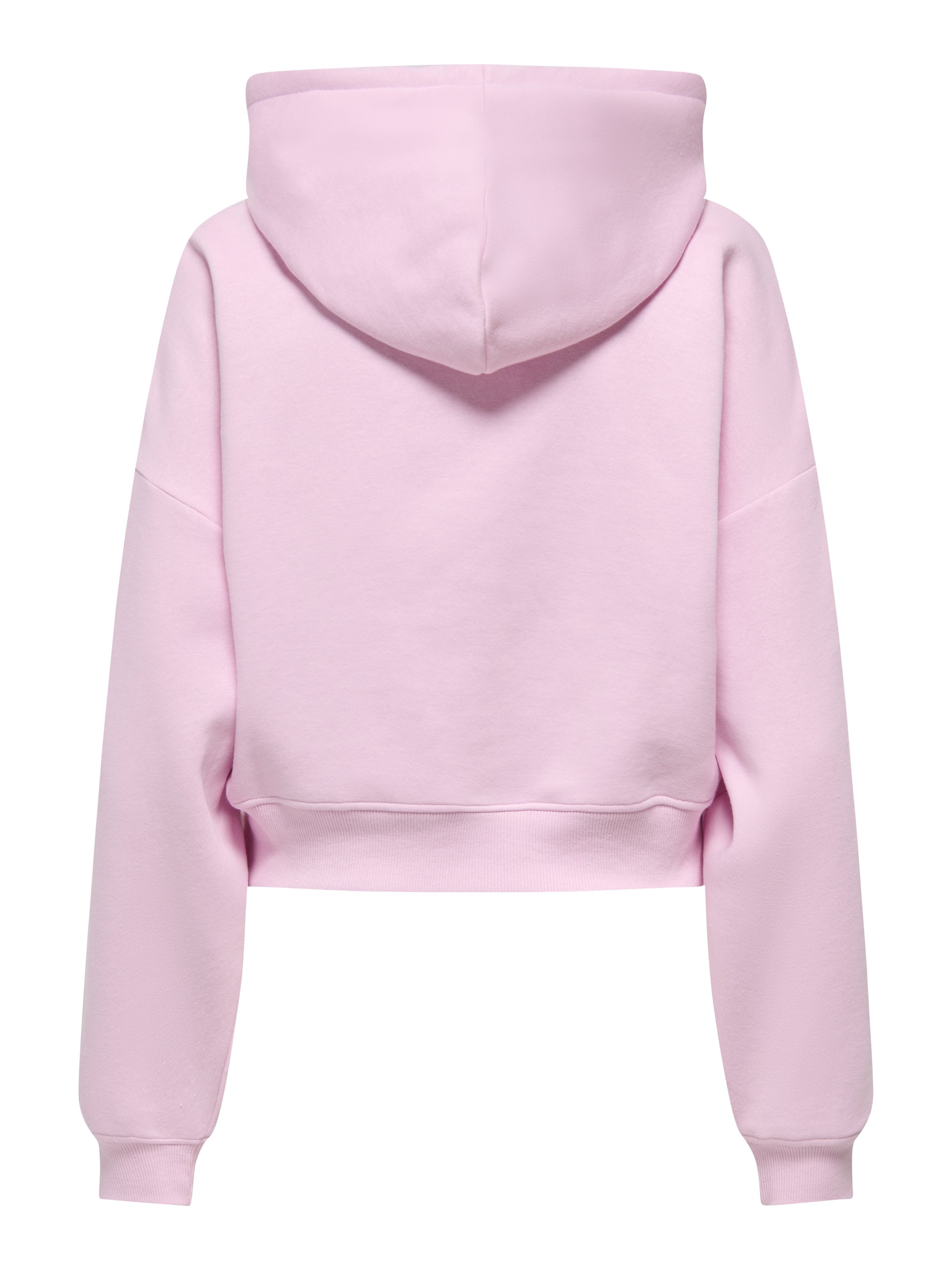 ONLY Sweat à capuche »ONLSWEAT LIFE L/S HOODIE CROPPED SWT«, mélange de coton, coupe ample
