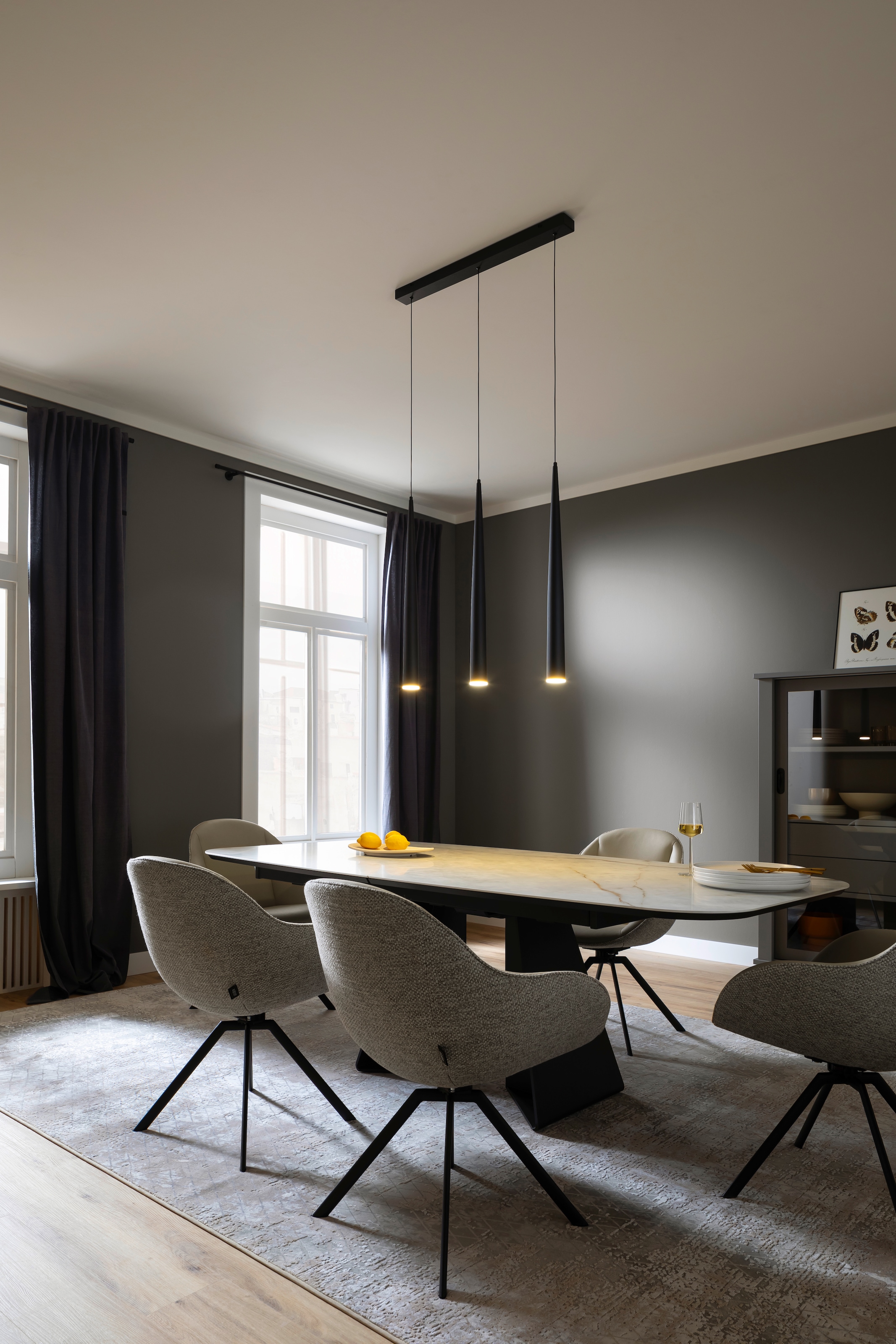 SCHÖNER WOHNEN-Kollektion Tapis »Vision 211« Rectangulaire 7 mm Höhe Viskoseteppich mit Glanz, Wohnzimmer