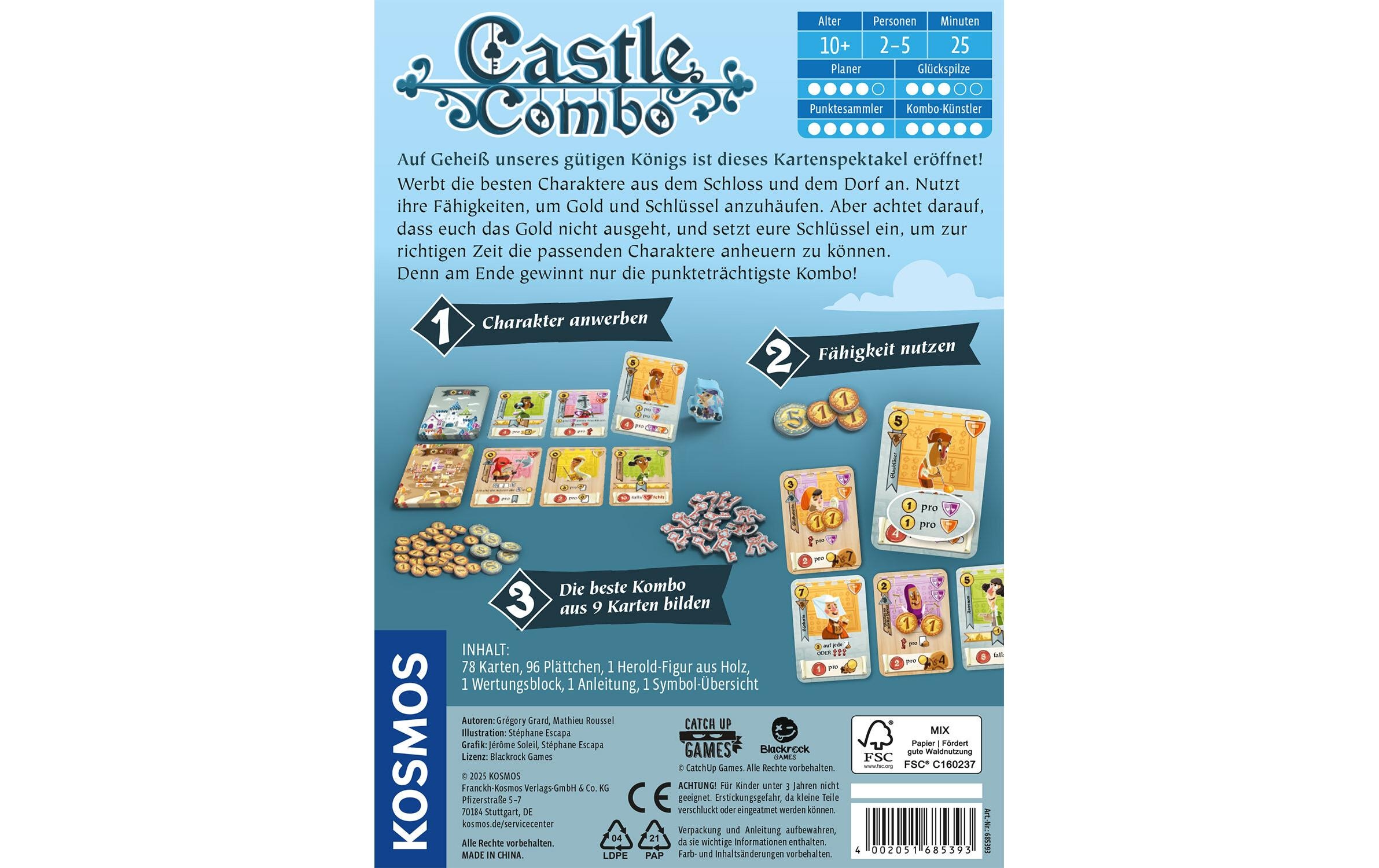 Kosmos Spiel »Castle Combo«
