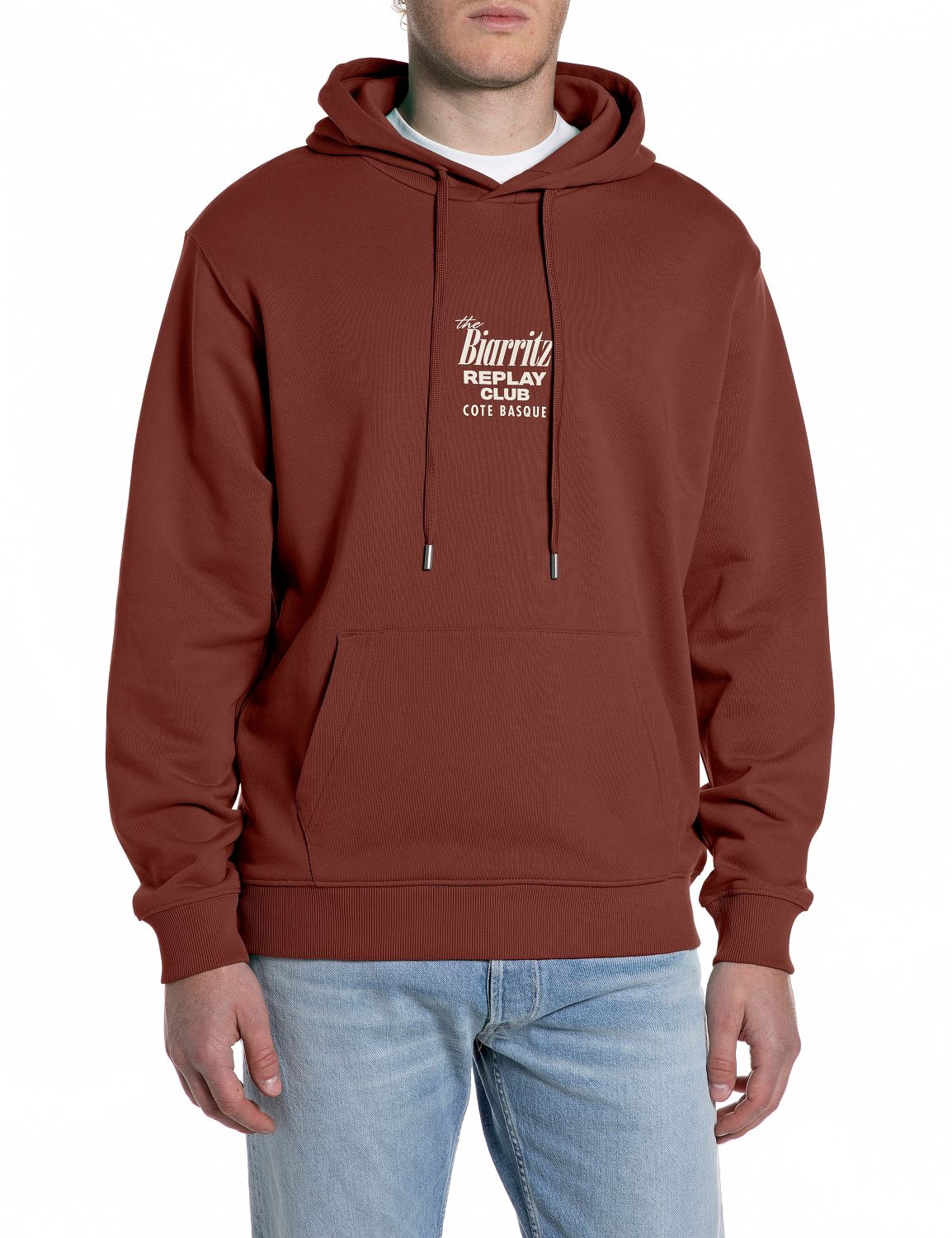 Replay Hoodie , mit grossem Rückenprint
