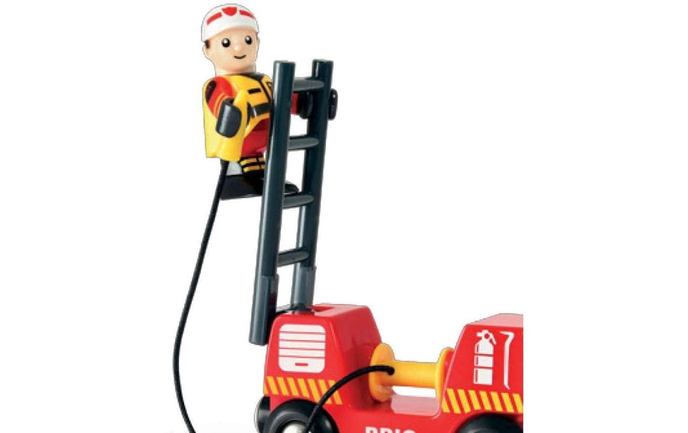 BRIO® Jouet pompier »BRIO Feuerwehr Leiterfahrzeug«