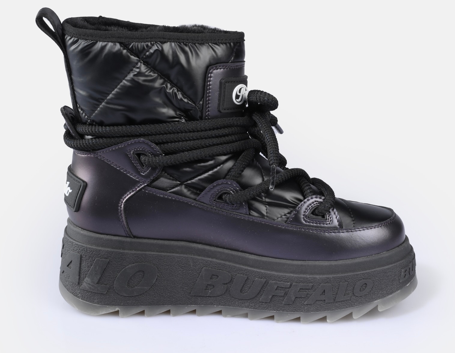 Buffalo Bottes de neige »ELIZA«  bottes d'hiver, bottines à lacets, bottines à enfiler avec doublure chaude