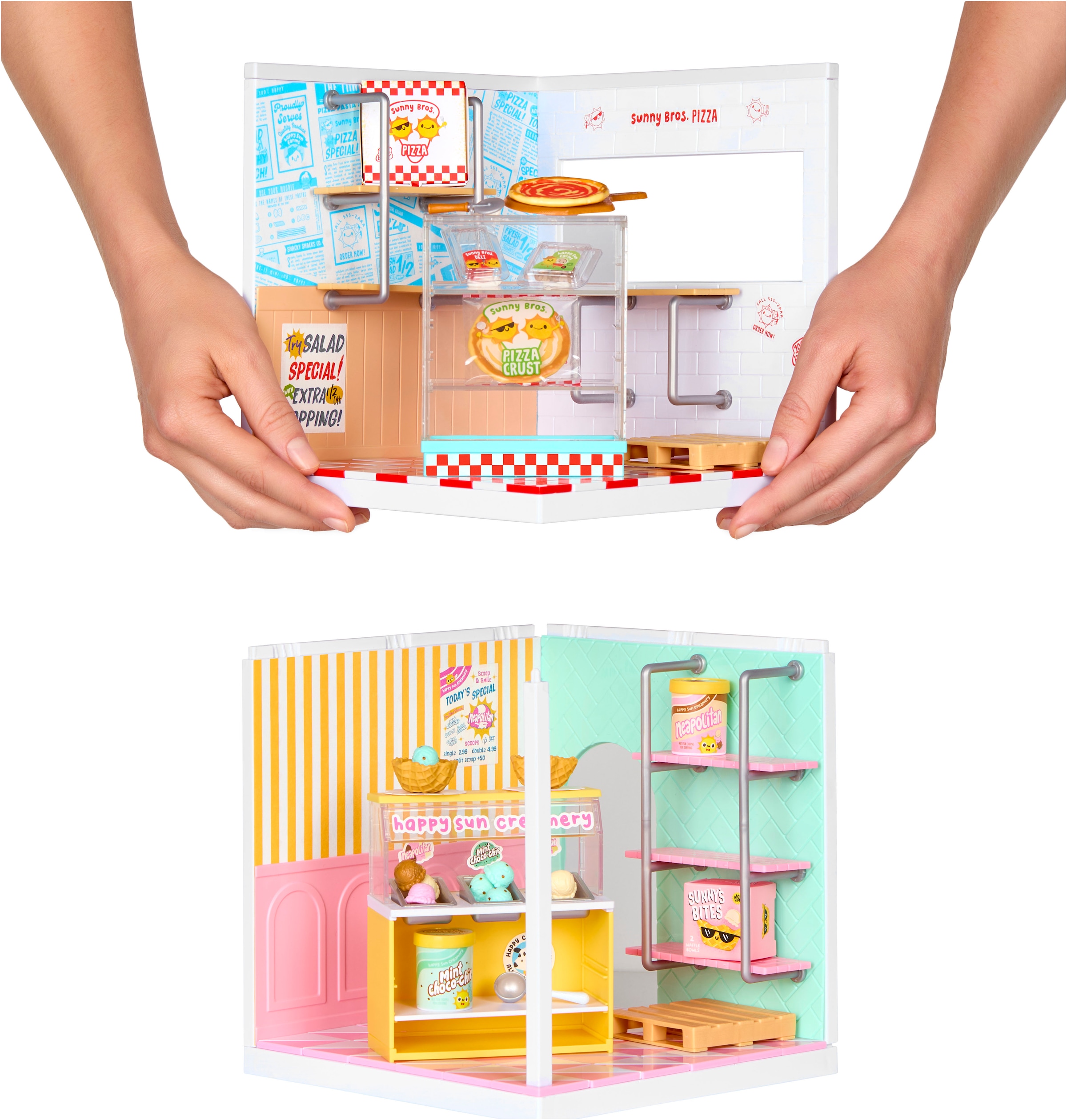MGA ENTERTAINMENT Kreativset »MGA's Miniverse - Spaces Starter Pack- Pizza«
