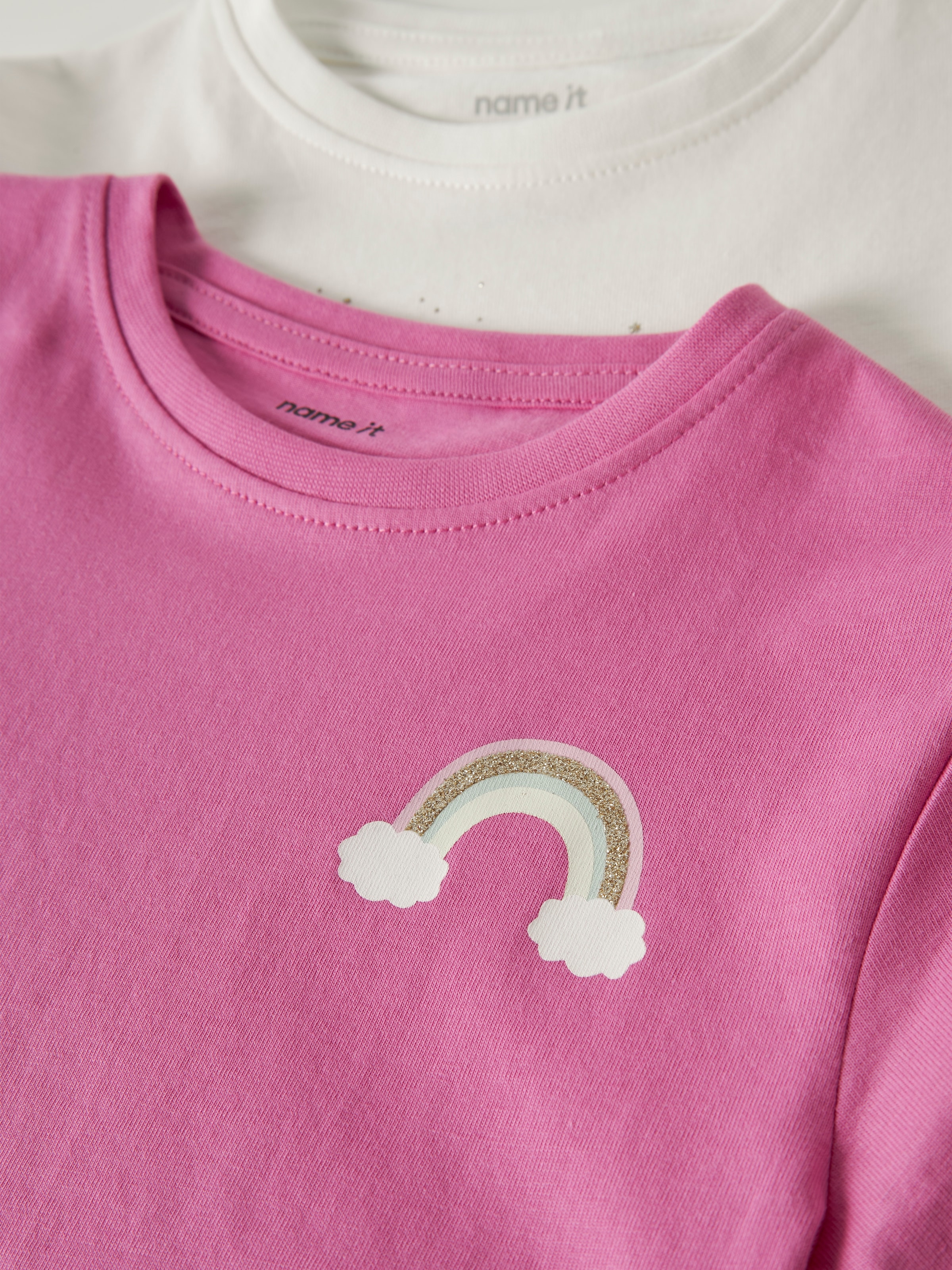 Name It T-shirt à manches longues »NMFVEEN 2P LS NREG TOP« Packung, 2