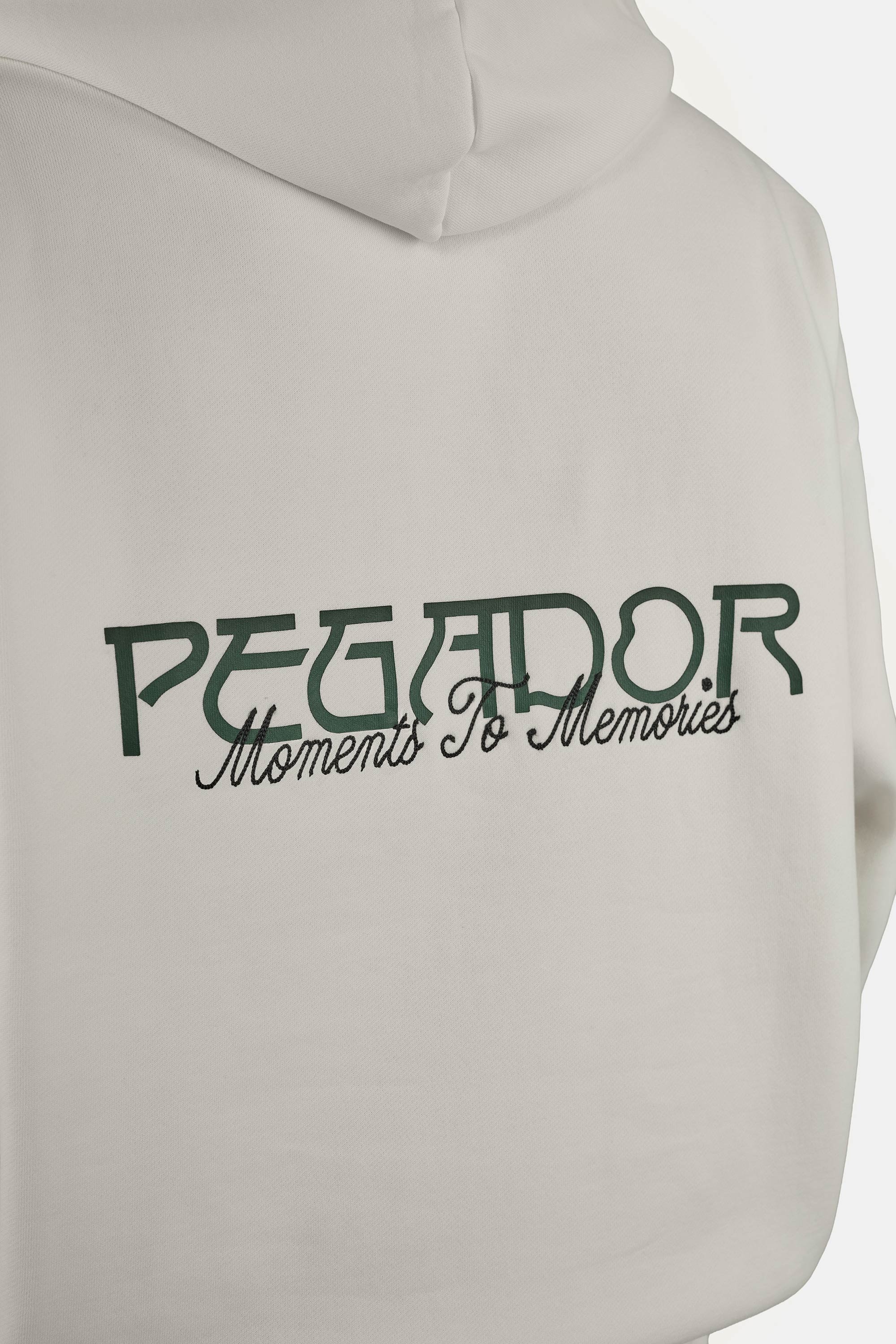 PEGADOR Sweat à capuche »Zernez Oversized Hoodie«, mélange de coton, oversize
