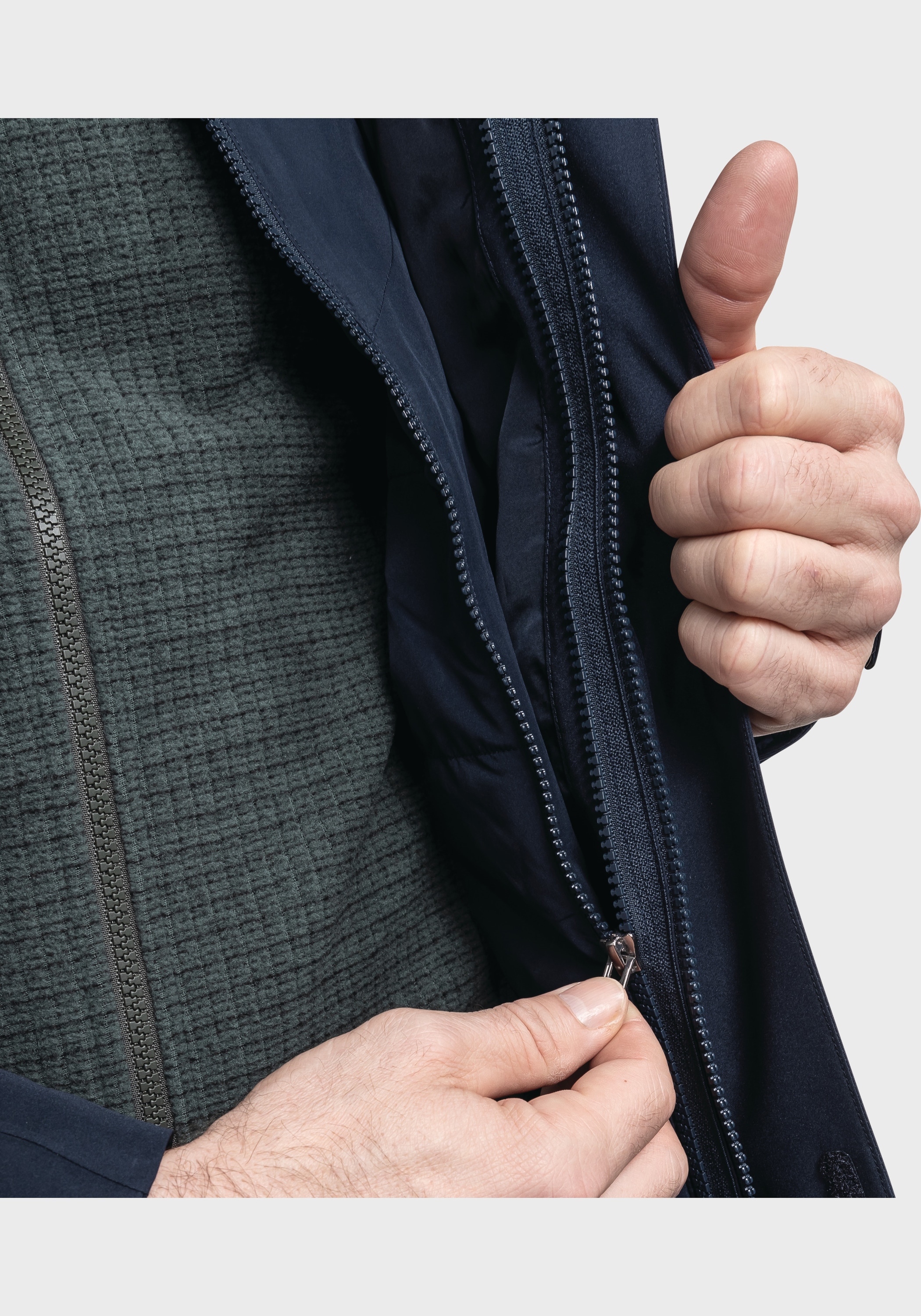 Schöffel Doppeljacke »Hiking 3in1 Jacket Style Tamina MNS« ohne Kapuze