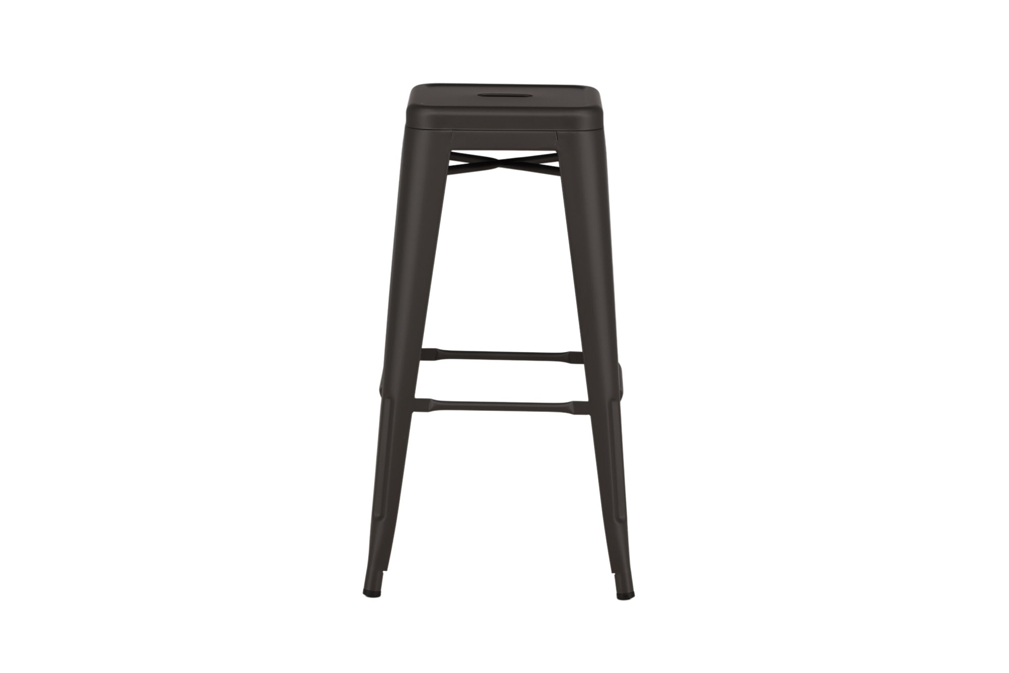 Venture Home Tabouret de bar »Tempe, 4er-Set Barhocker, kompakt, 136 kg belastbar« Ensemble, 4 cuis tlg. Tabouret de bar, cadre en acier, repose-pieds, pieds évasés, simple