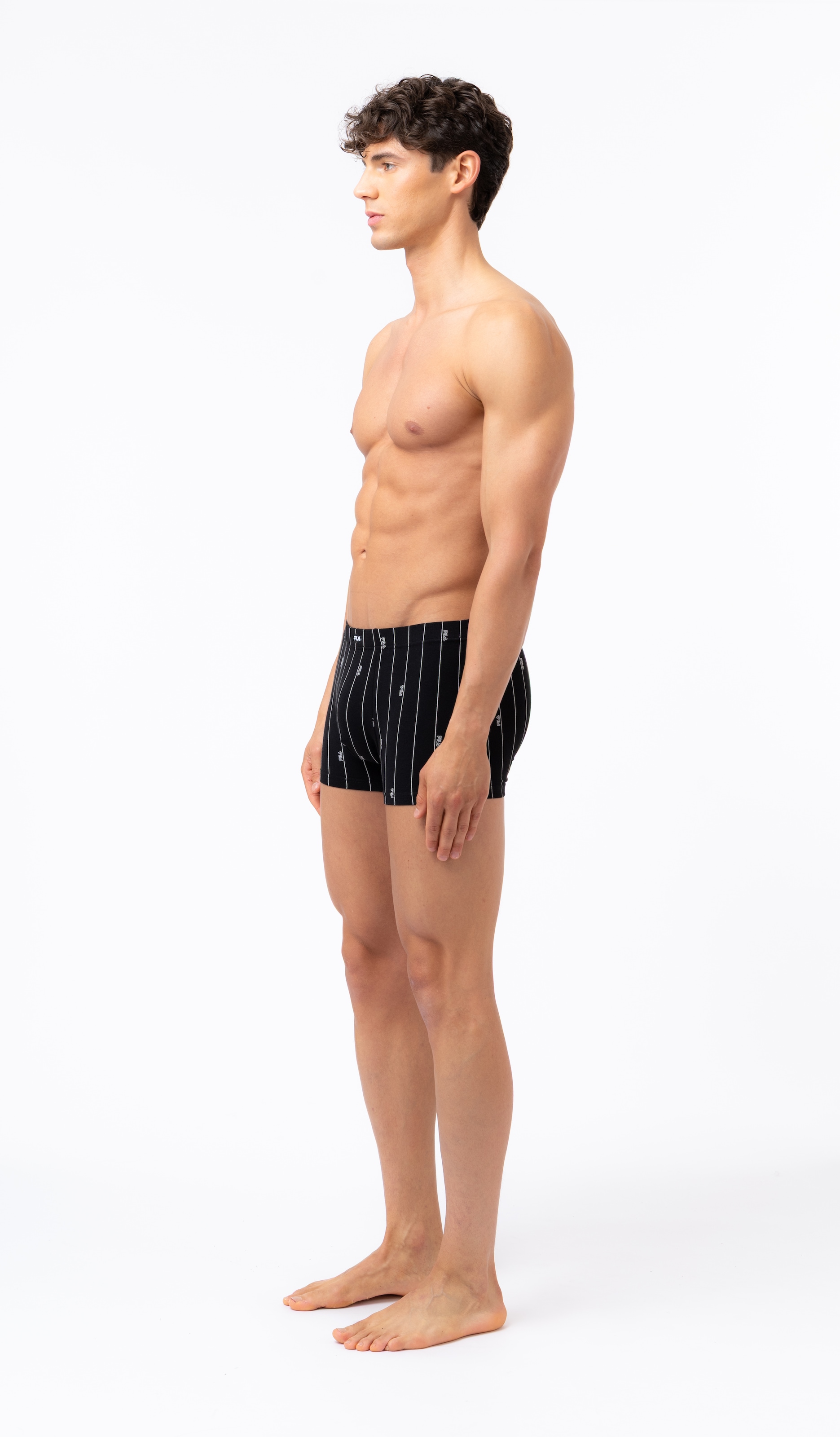 Fila Boxer 3er Pack,  ohne Eingriff, elastisch, bequem, Baumwollmix