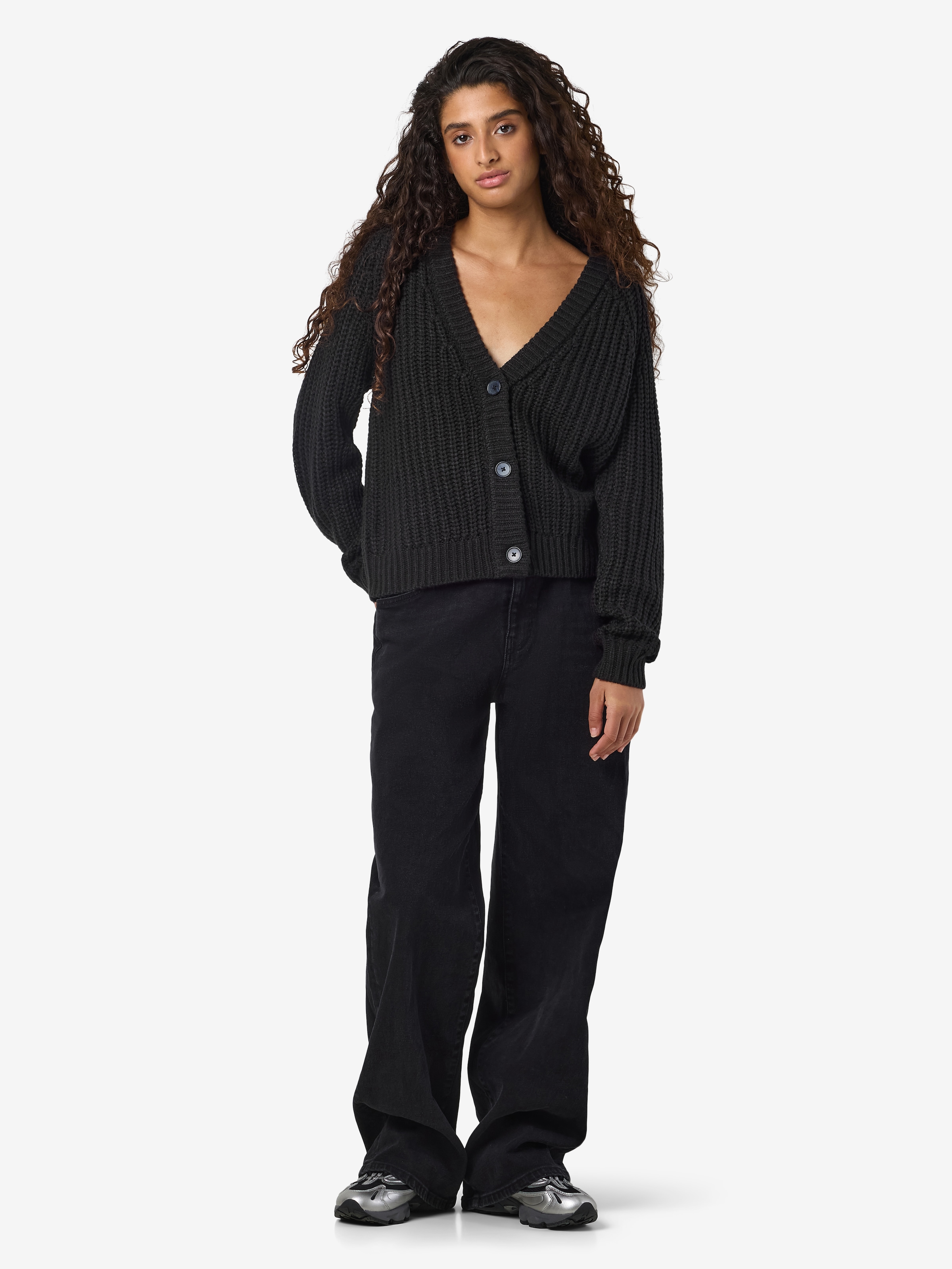 Noisy may Veste en tricot »NMCHARLIE L/S V-NECK KNIT CARDIGAN NOOS«