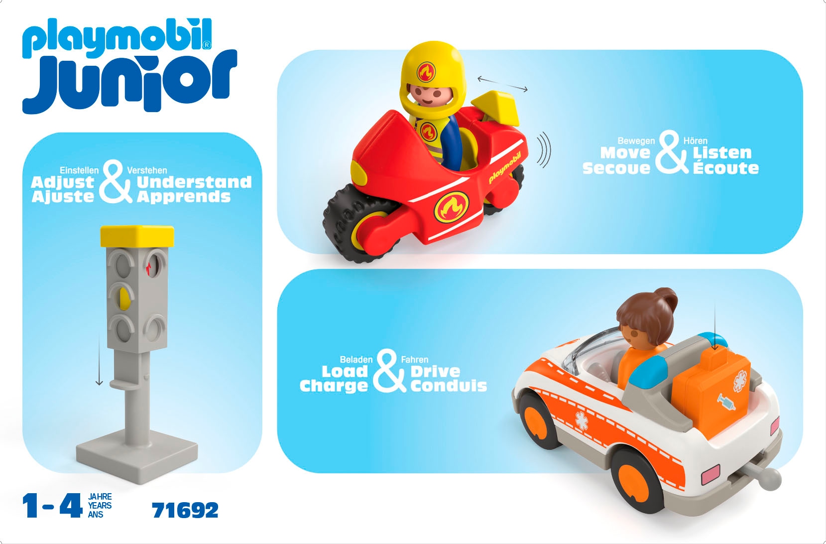 Playmobil® Jeu de construction »Helden des Alltags (71692), JUNIOR« Made in Europe