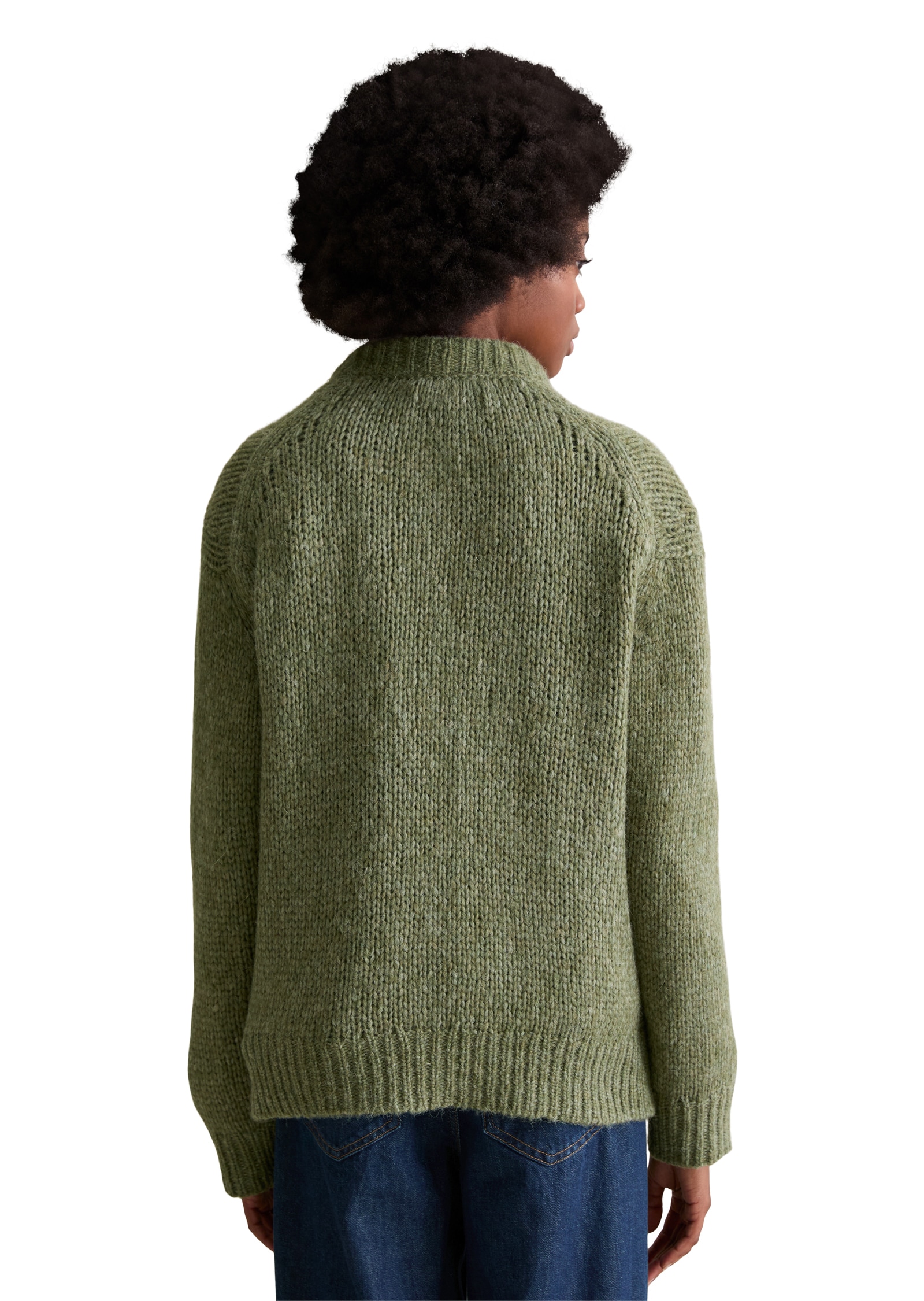 Marc O'Polo DENIM Cardigan »relaxed« aus kuschligem Schurwolle-Alpakawolle-Mix