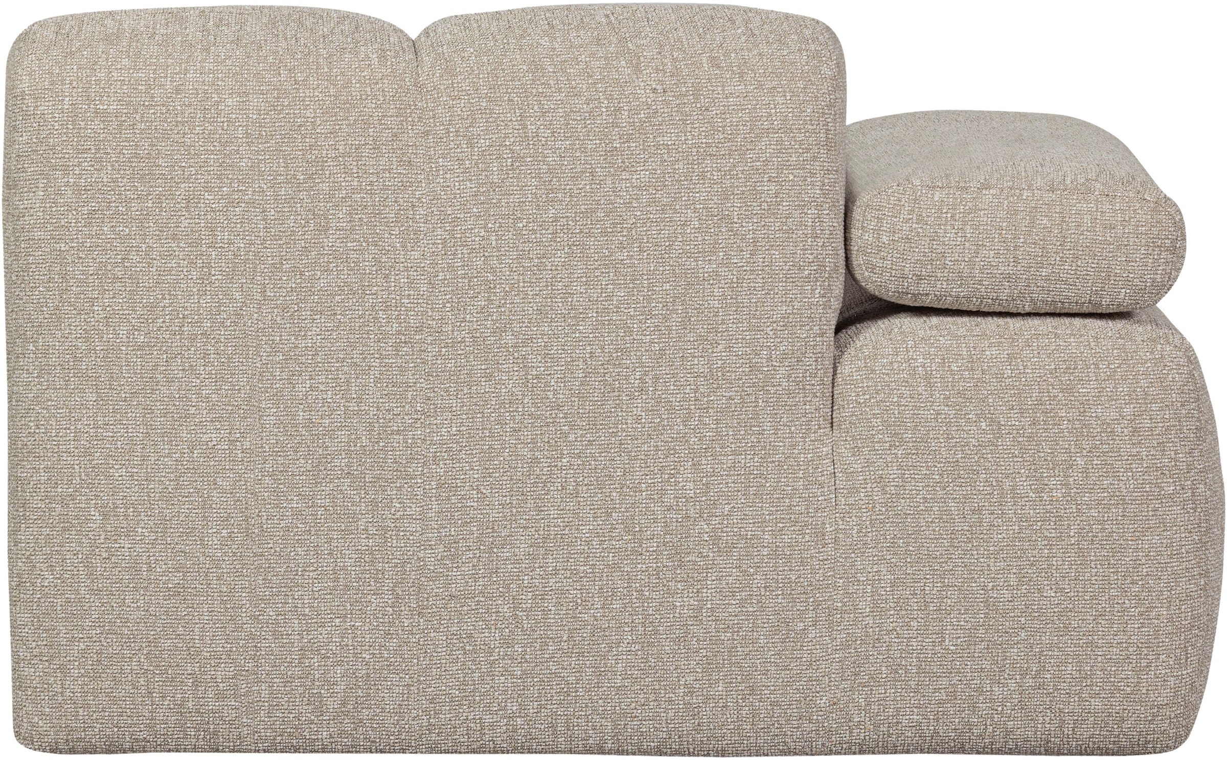 WOOOD Élément de canapé »Mojo Bouclé-Bezug mit verstellbarer Armlehne B 124 x D 97 x H 74 cm« Résistance maximale à l'usure, capacité de charge 120 kg, livré monté