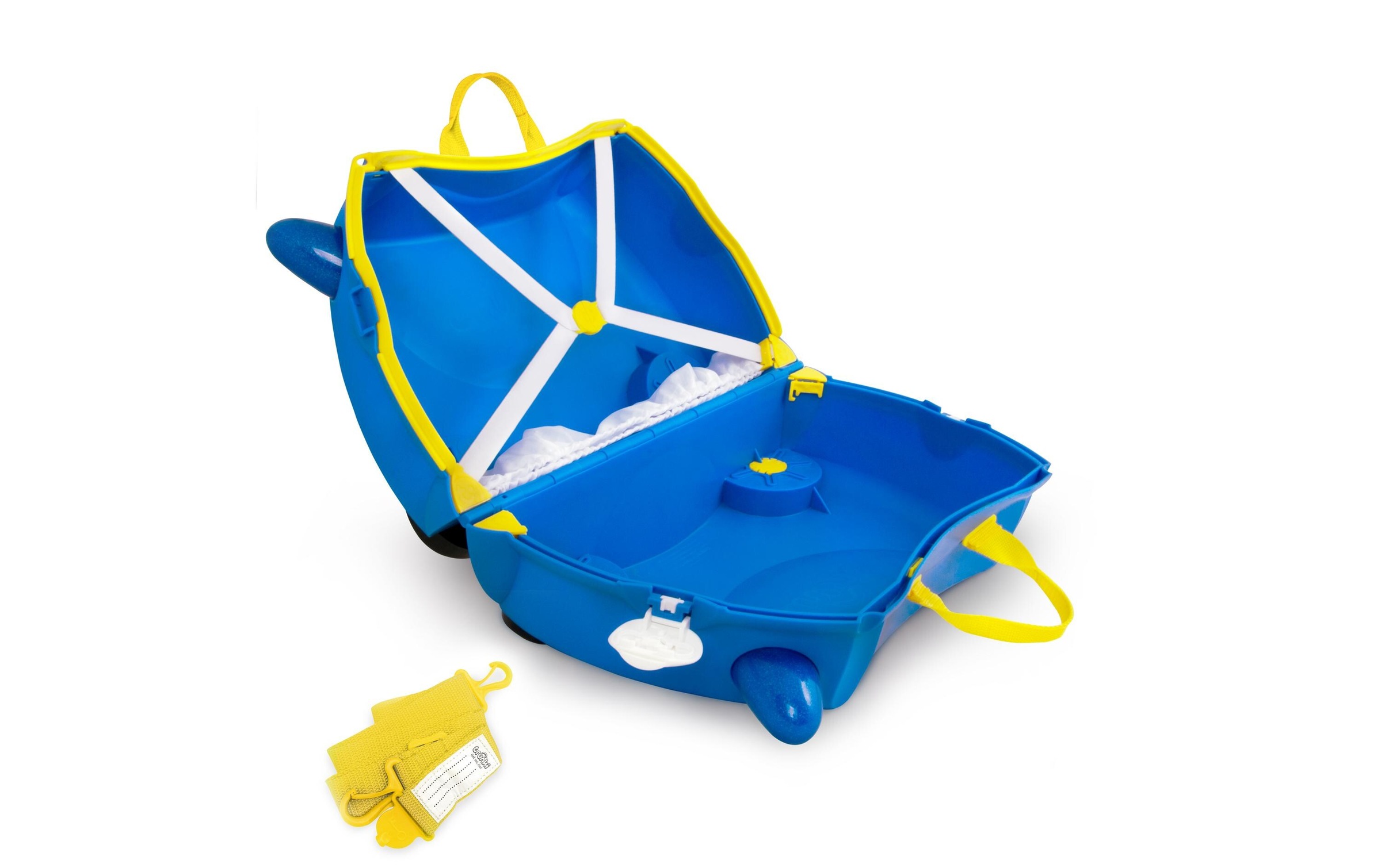 TRUNKI Trolley »Polizei Blau« 4 Rollen