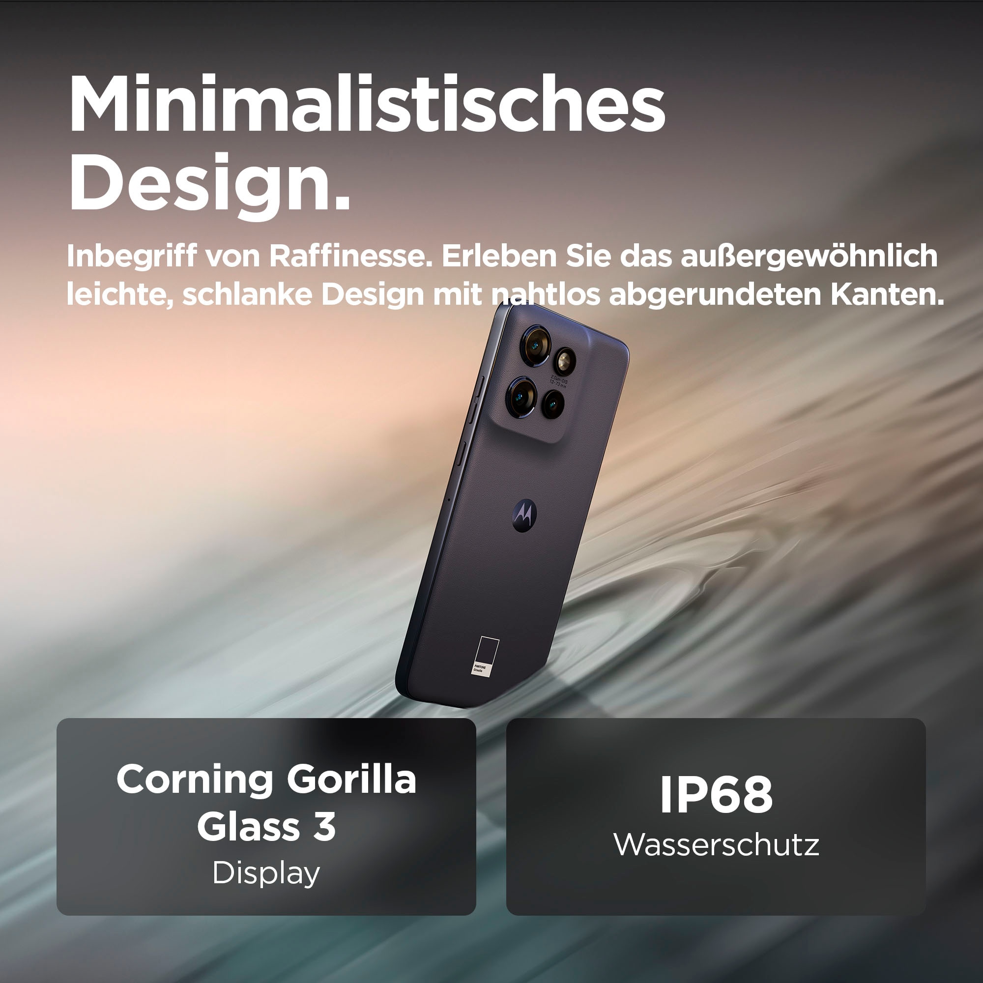 Motorola Smartphone »edge50 neo 512 GB« PANTONE® Grisaille