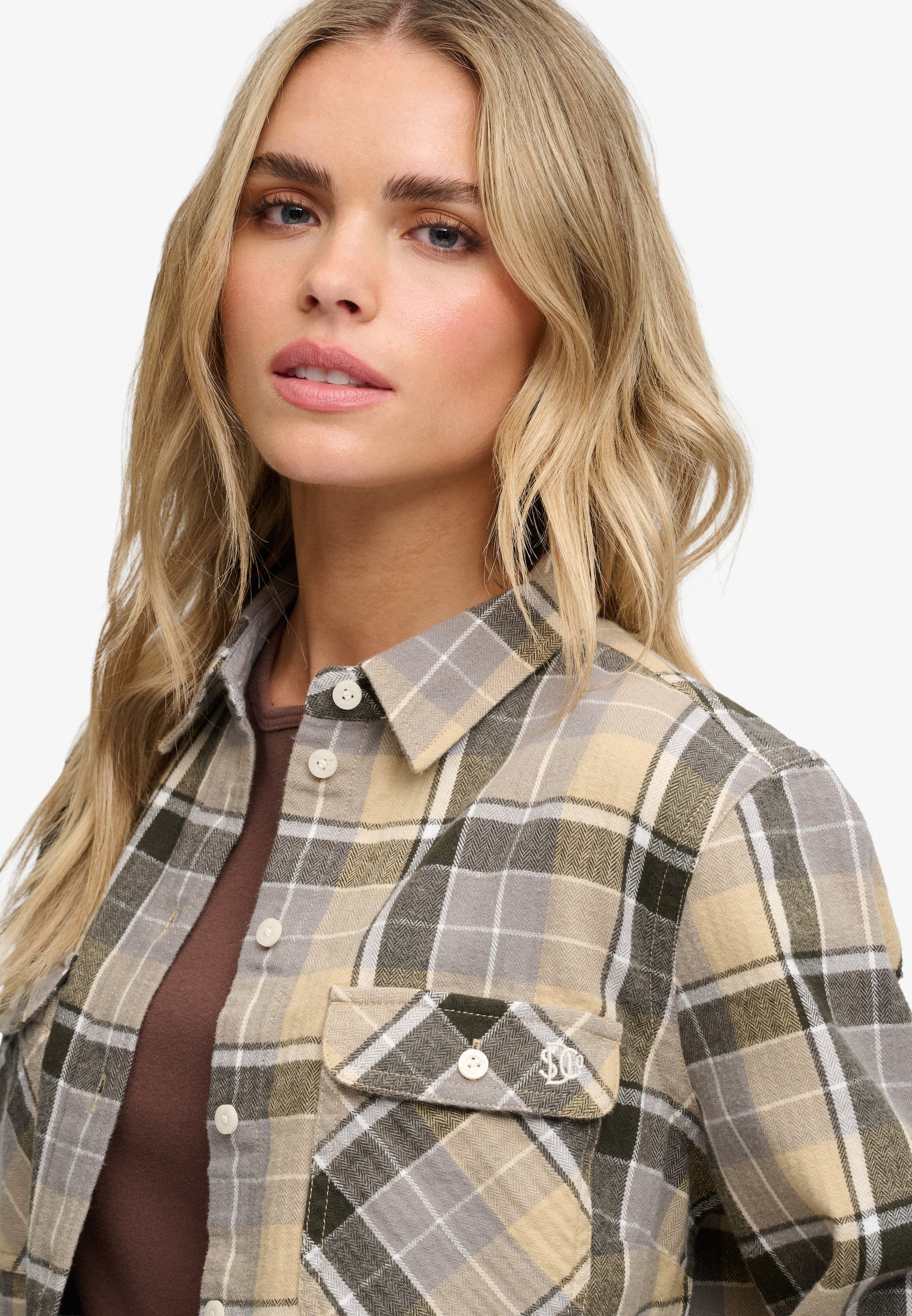 Superdry Blouse à carreaux »LUMBERJACK CHECK FLANNEL SHIRT« coton, coupe décontractée, en flanelle douce