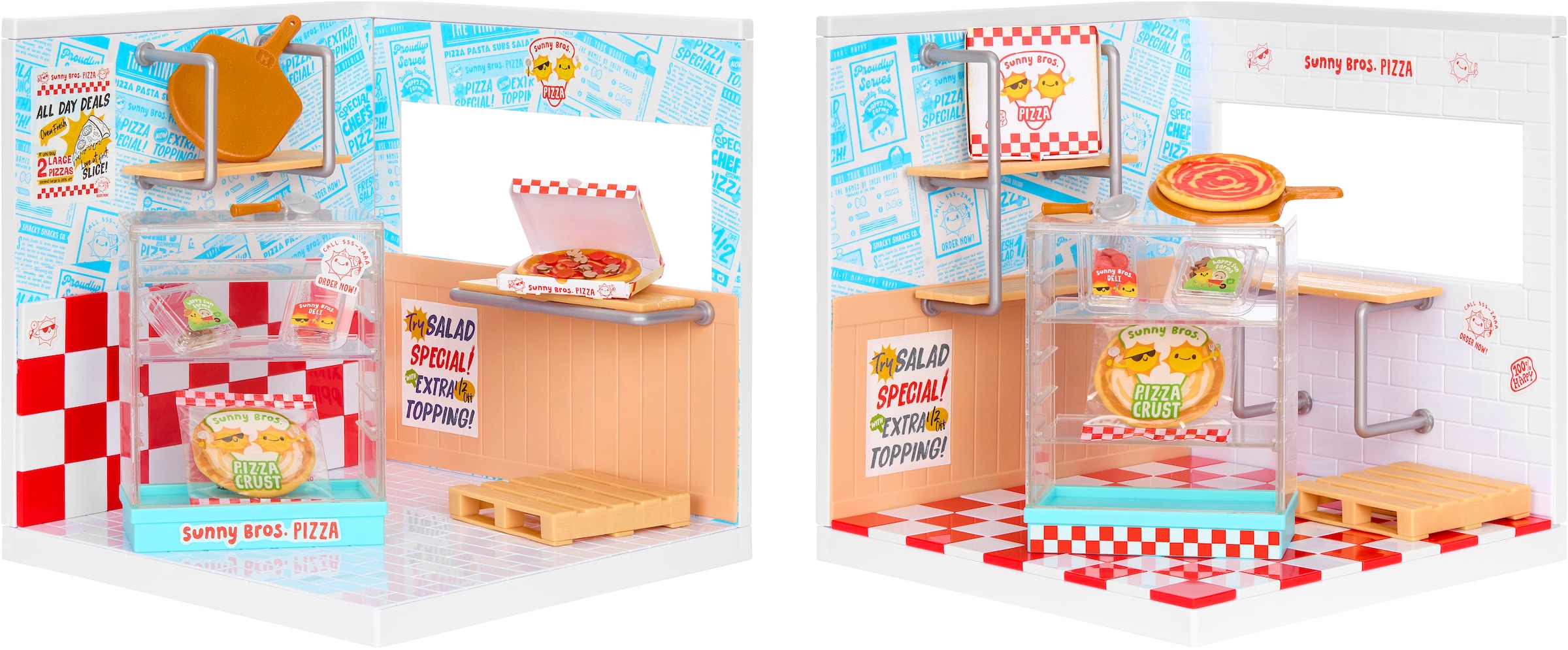 MGA ENTERTAINMENT Kreativset »MGA's Miniverse - Spaces Starter Pack- Pizza«