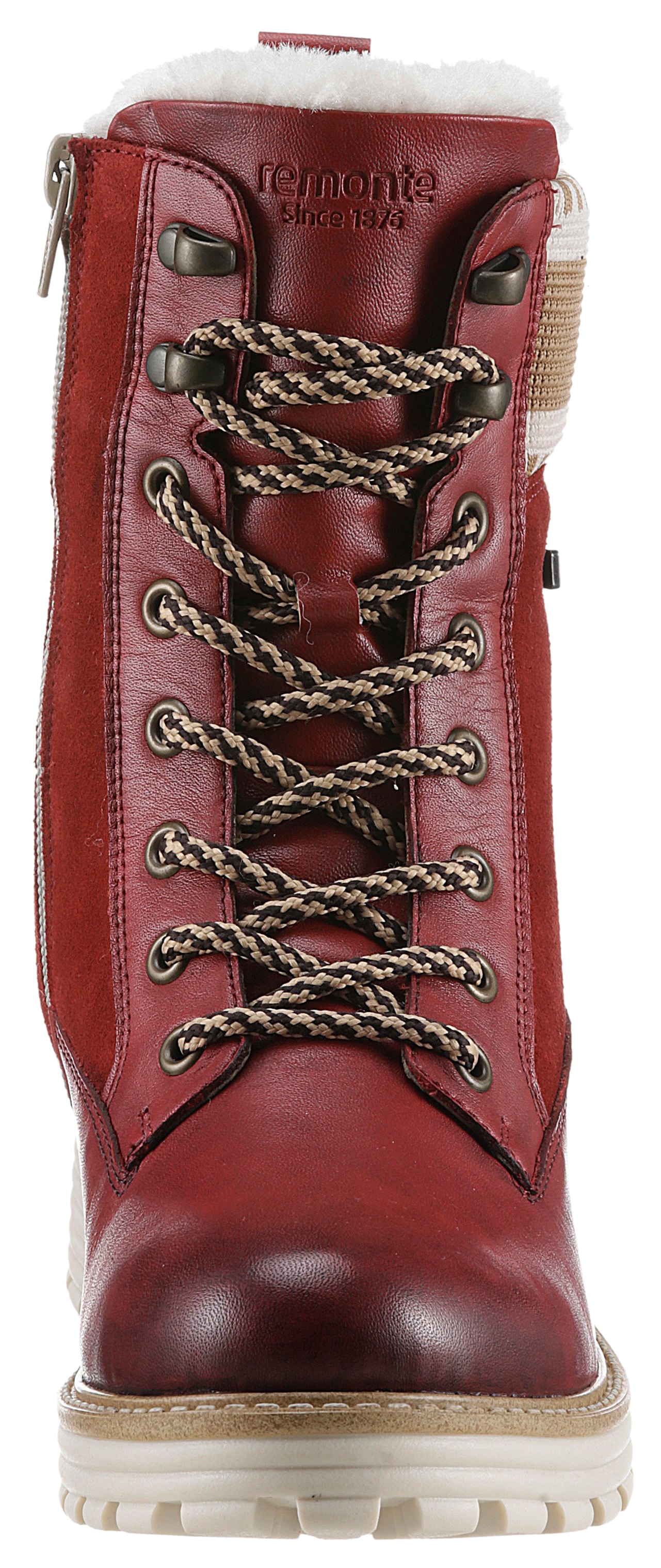 Remonte Bottes d'hiver »Elisabeth Hurley-Collection«  , Schnürboots, Schnürstiefelette mit wasserabweisender TEX-Membran