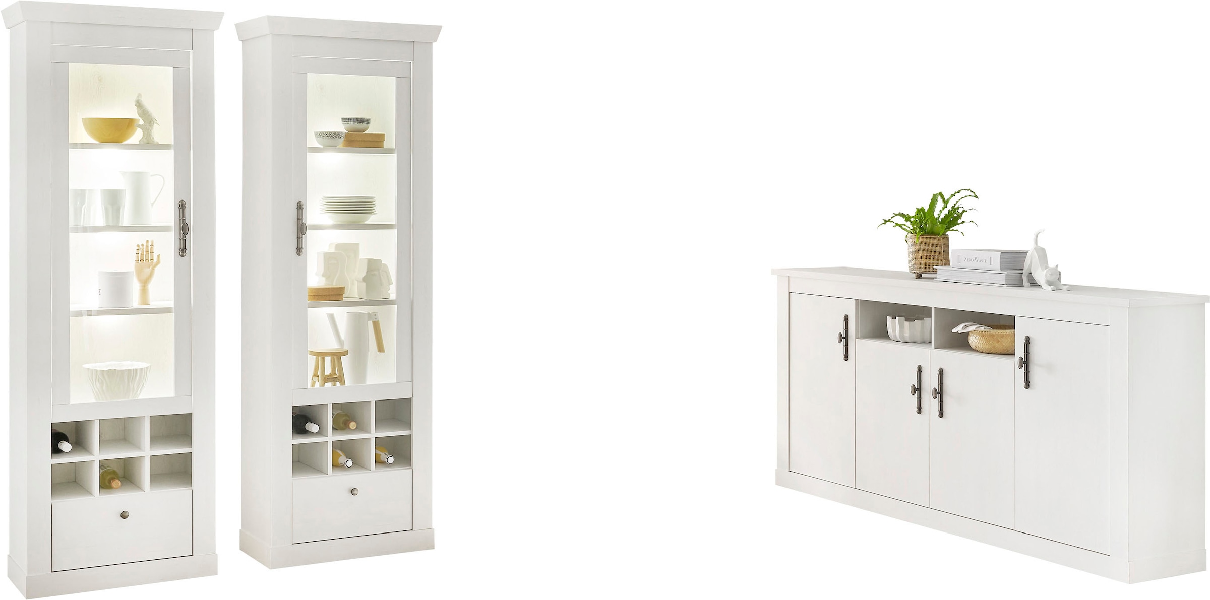 Home affaire Wohnwand »RAVENNA« 3 Stk. tlg.