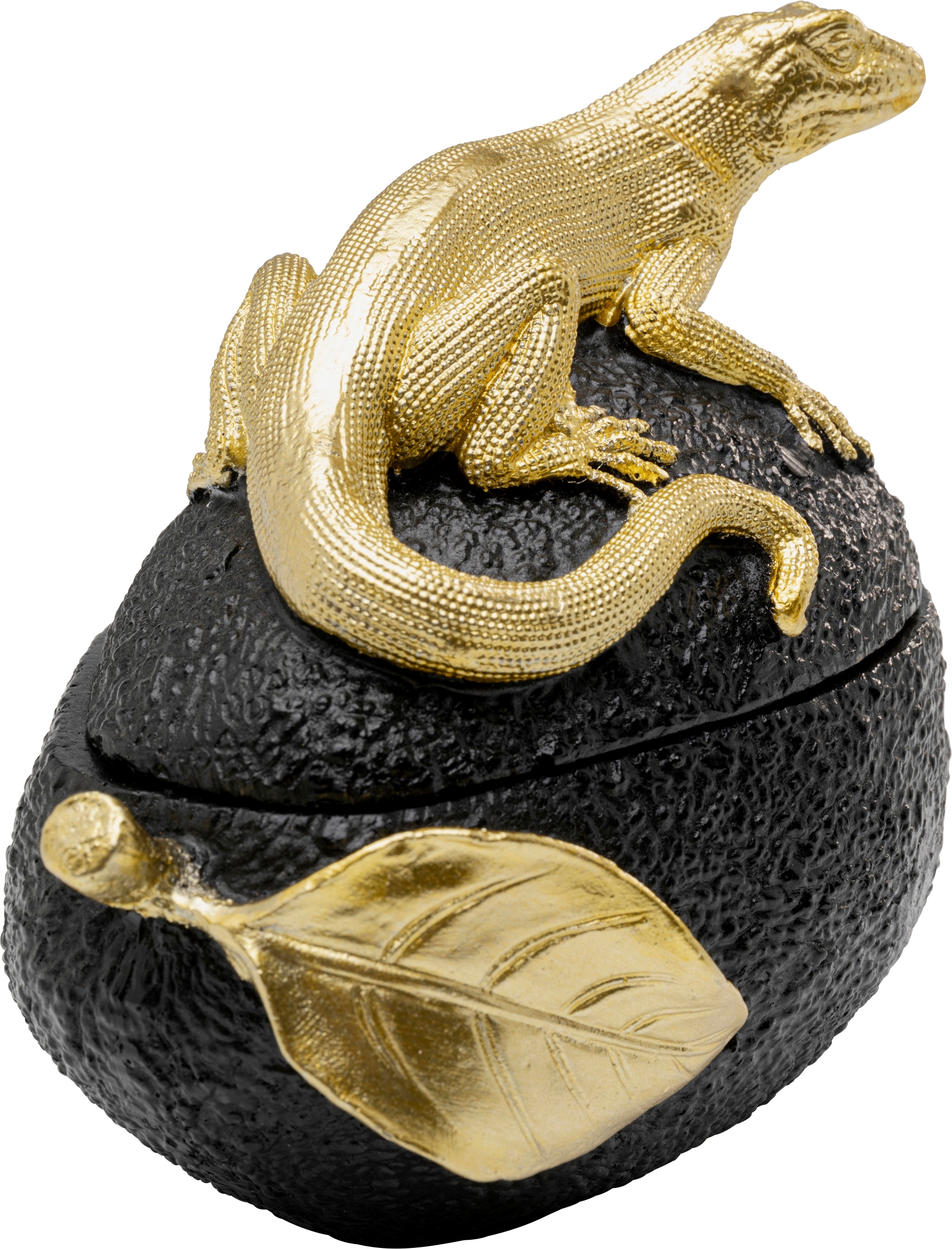 Kare Design Dose »Dekodose Avocado Lizard 15cm« ideal für Schmuck, Schlüssel, Kleingeld, Haargummis u.a. Kleinteile