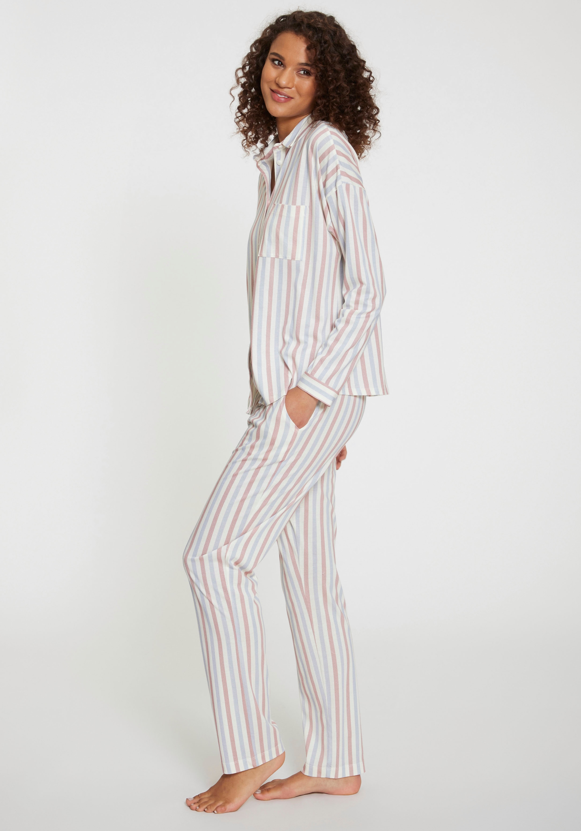 Vivance Dreams Pyjama 2 pièces in klassischem Schnitt