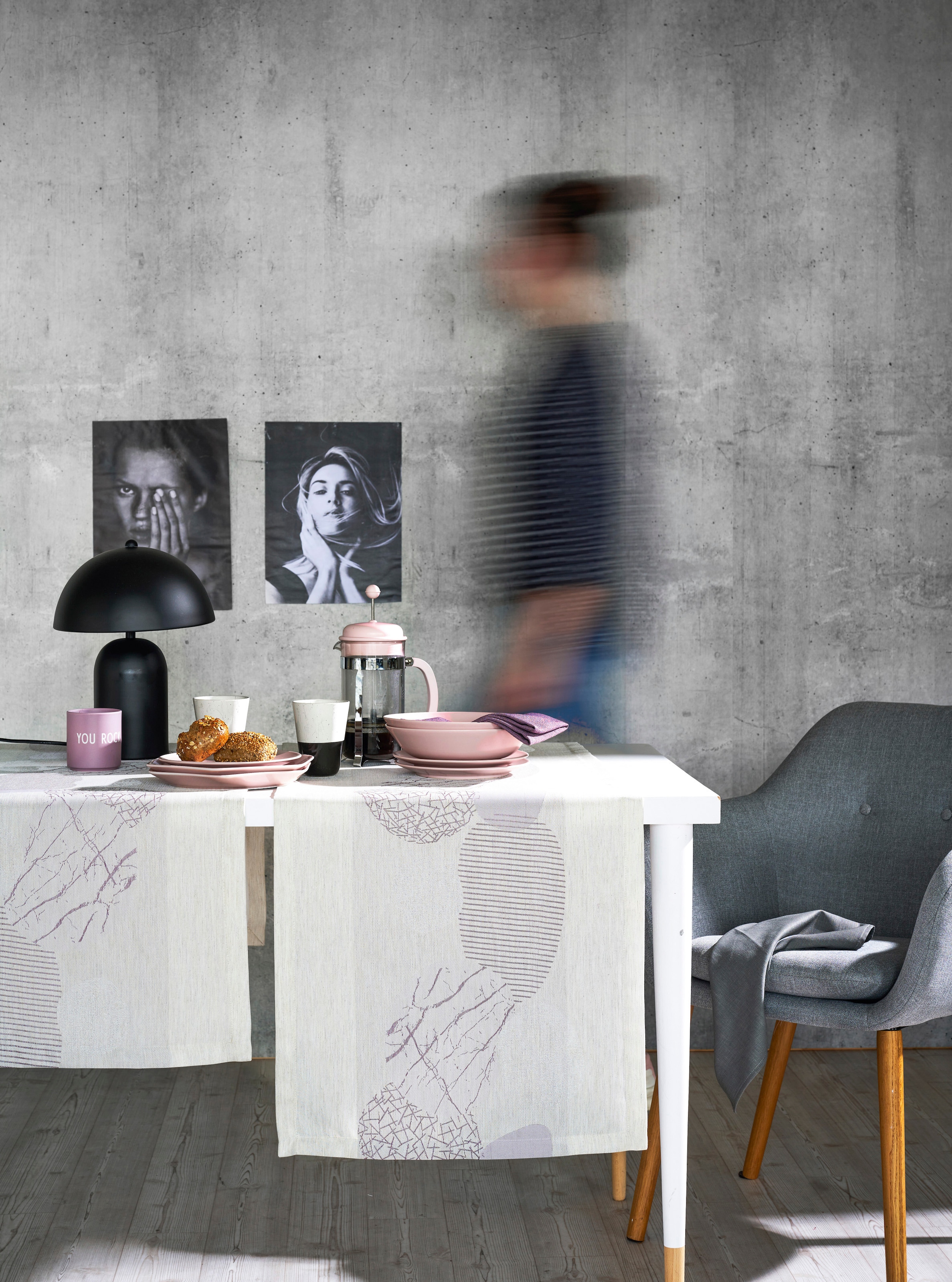 APELT Tischläufer »1601 LOFT STYLE« Jacquardgewebe