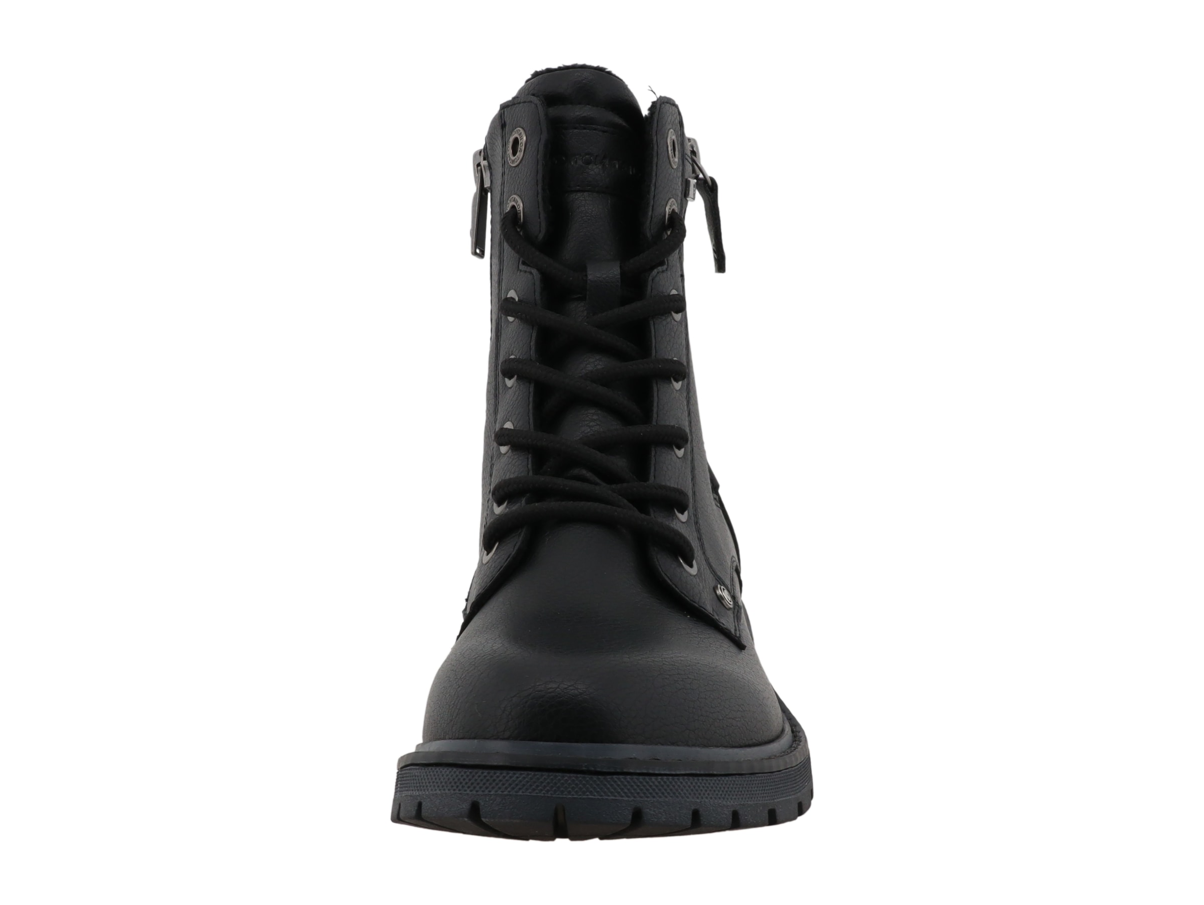 TOM TAILOR Bottines à lacets  workerboots, chaussure de randonnée avec talon bloc