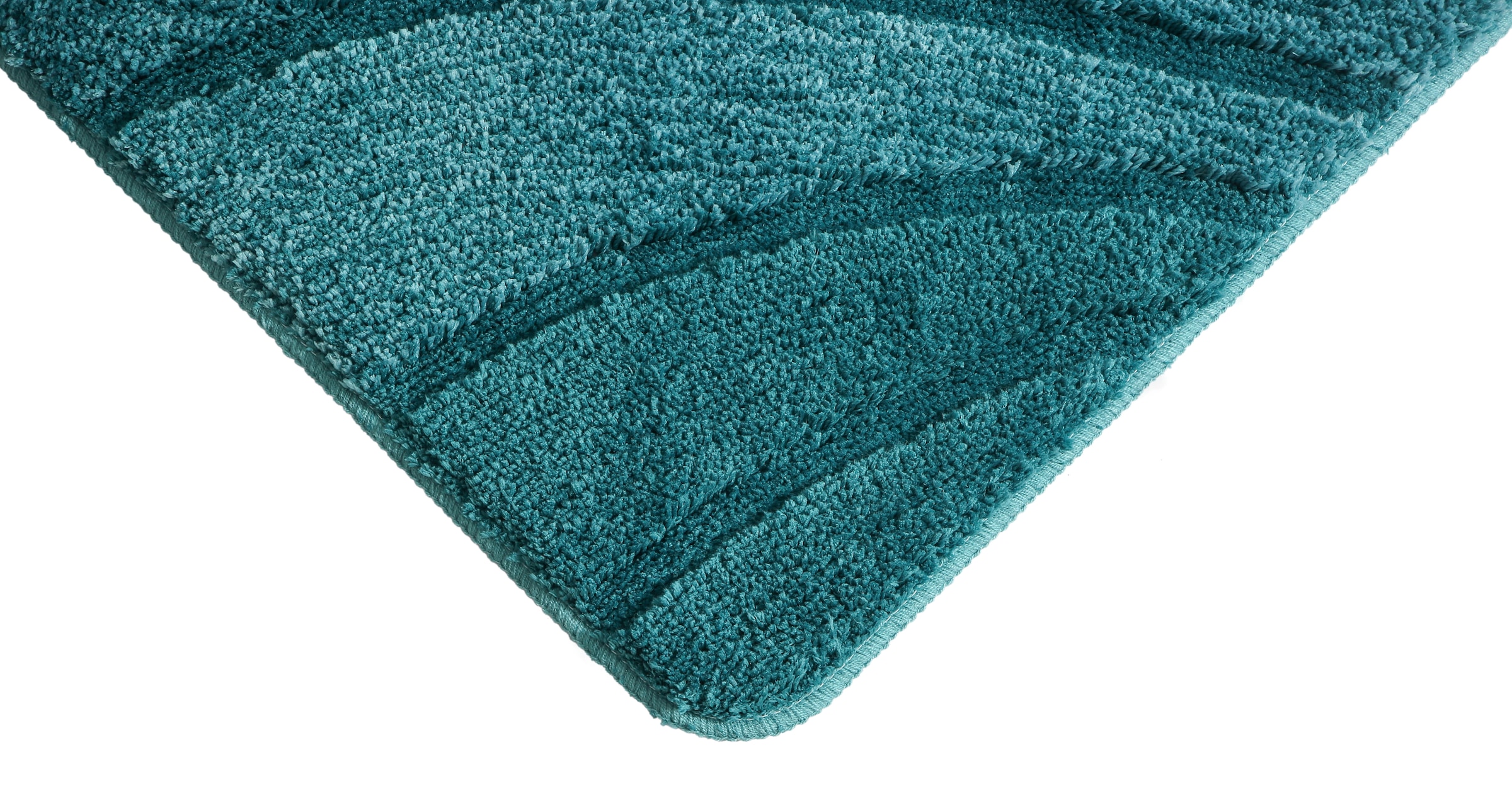 my home Badematte »Josie, Badvorleger, Badezimmer Teppich« Höhe 20 mm rutschhemmend beschichtet fussbodenheizungsgeeignet | schnell trocknend | strapazierfähig Badteppich, Badematten, rechteckig, rund & als 3-tlg. Set erhältlich