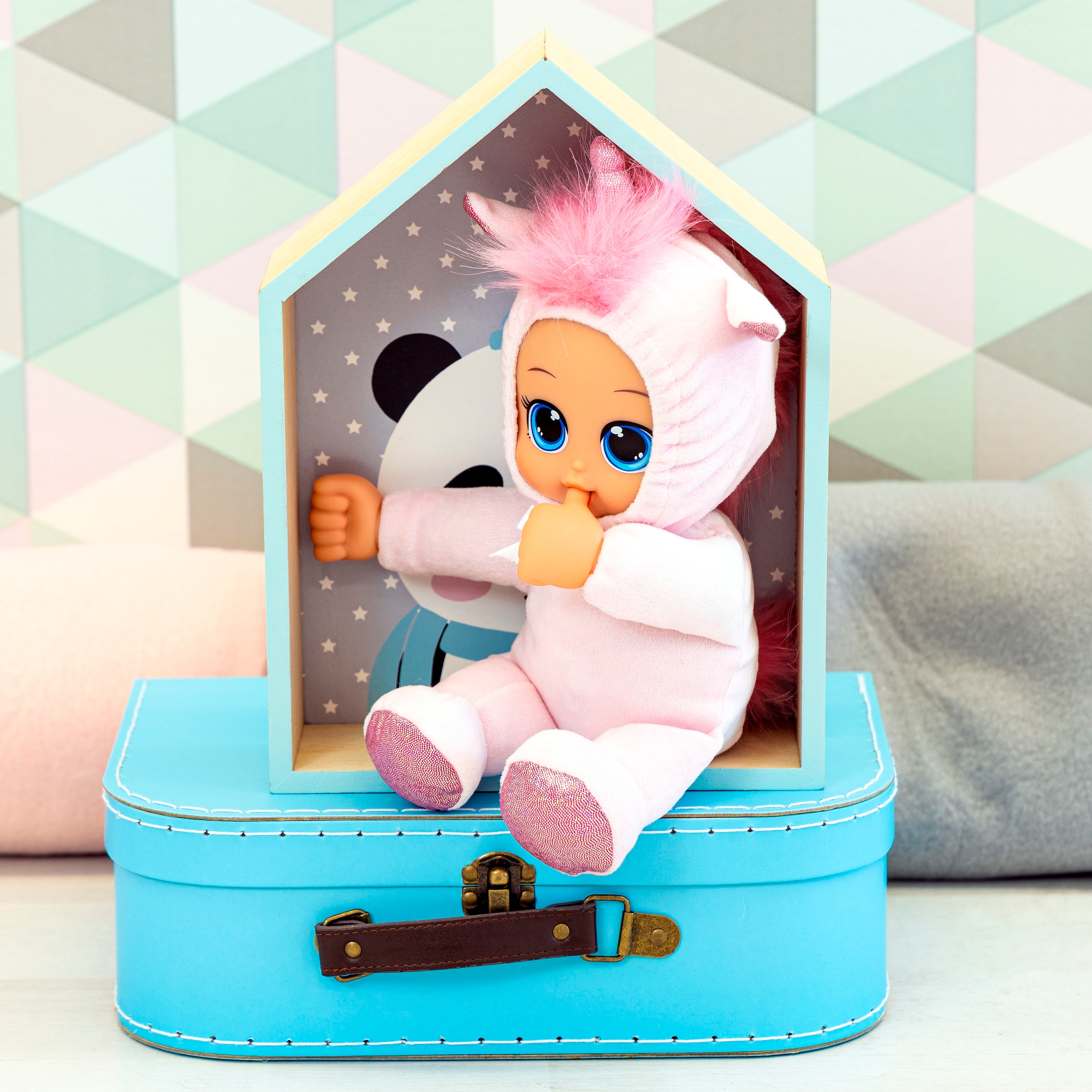 Bayer Poupée bébé »Funny Baby Einhorn, 30 cm«