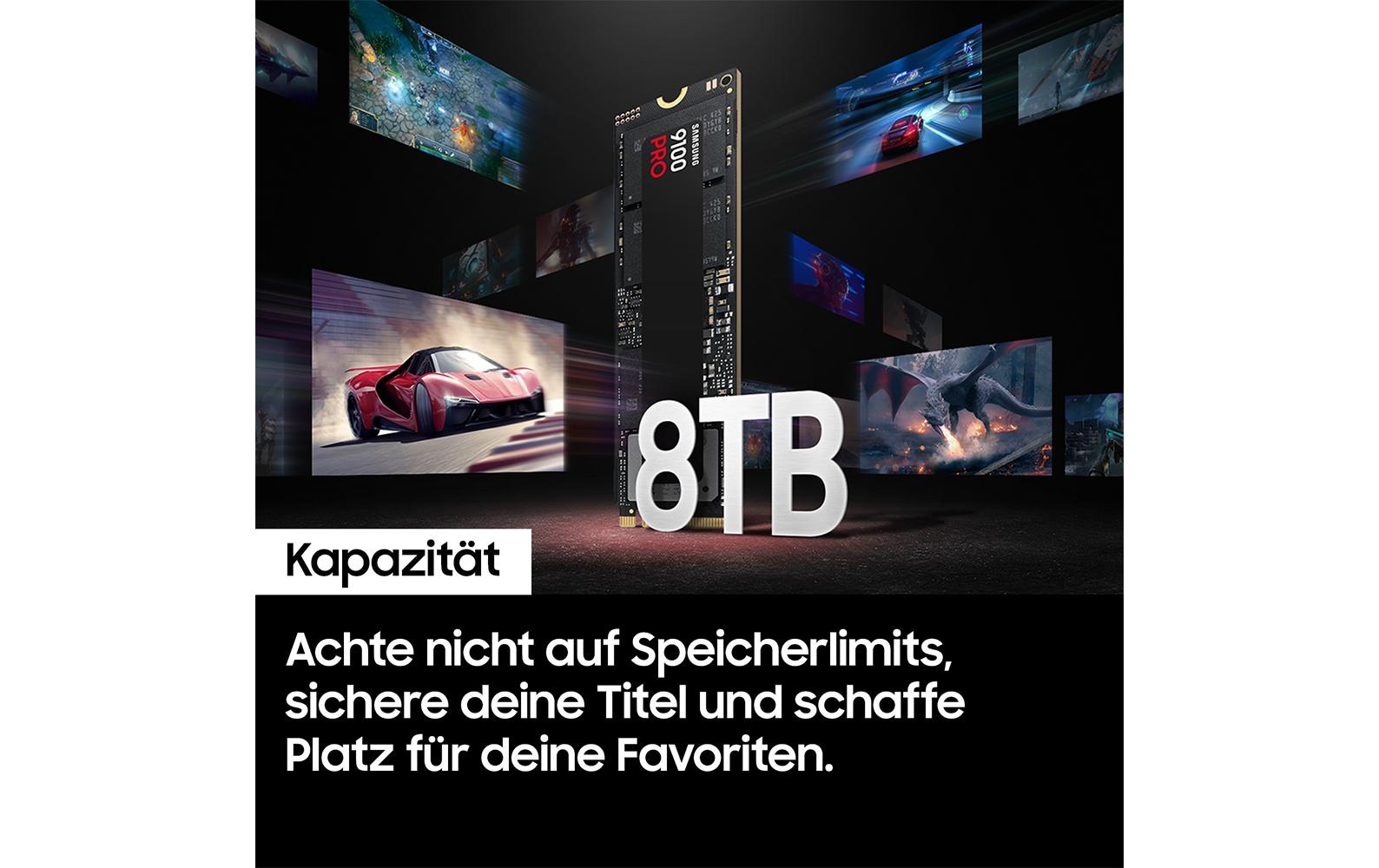 Samsung SSD de jeu interne »9100 PRO SSD« 2,5 4 TB