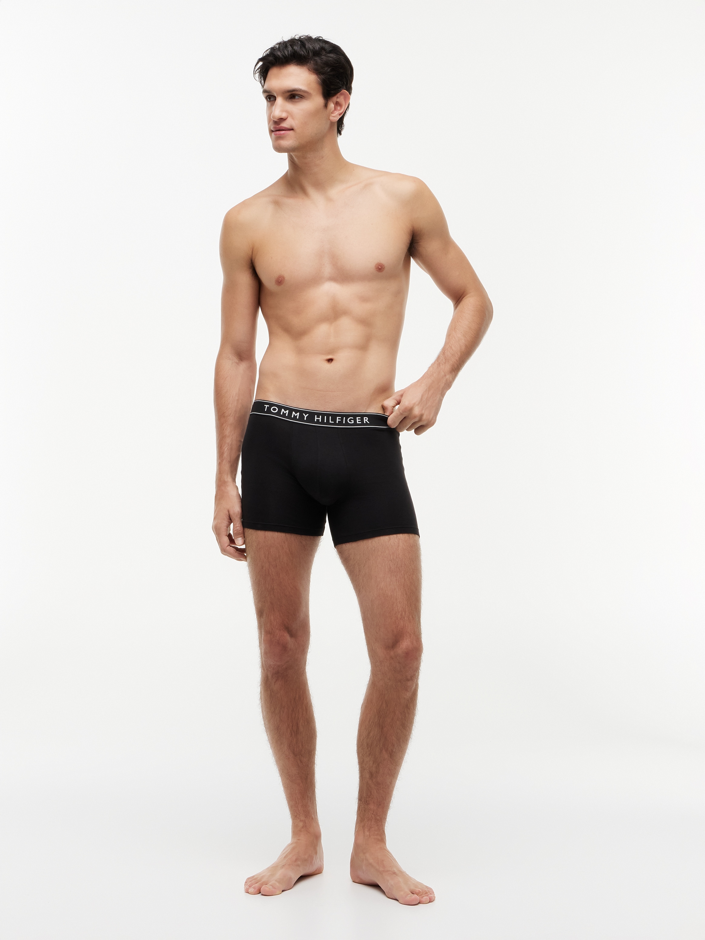 Tommy Hilfiger Underwear Boxer »3P BOXER BRIEF« 3 Stk. mit längerem Bein,